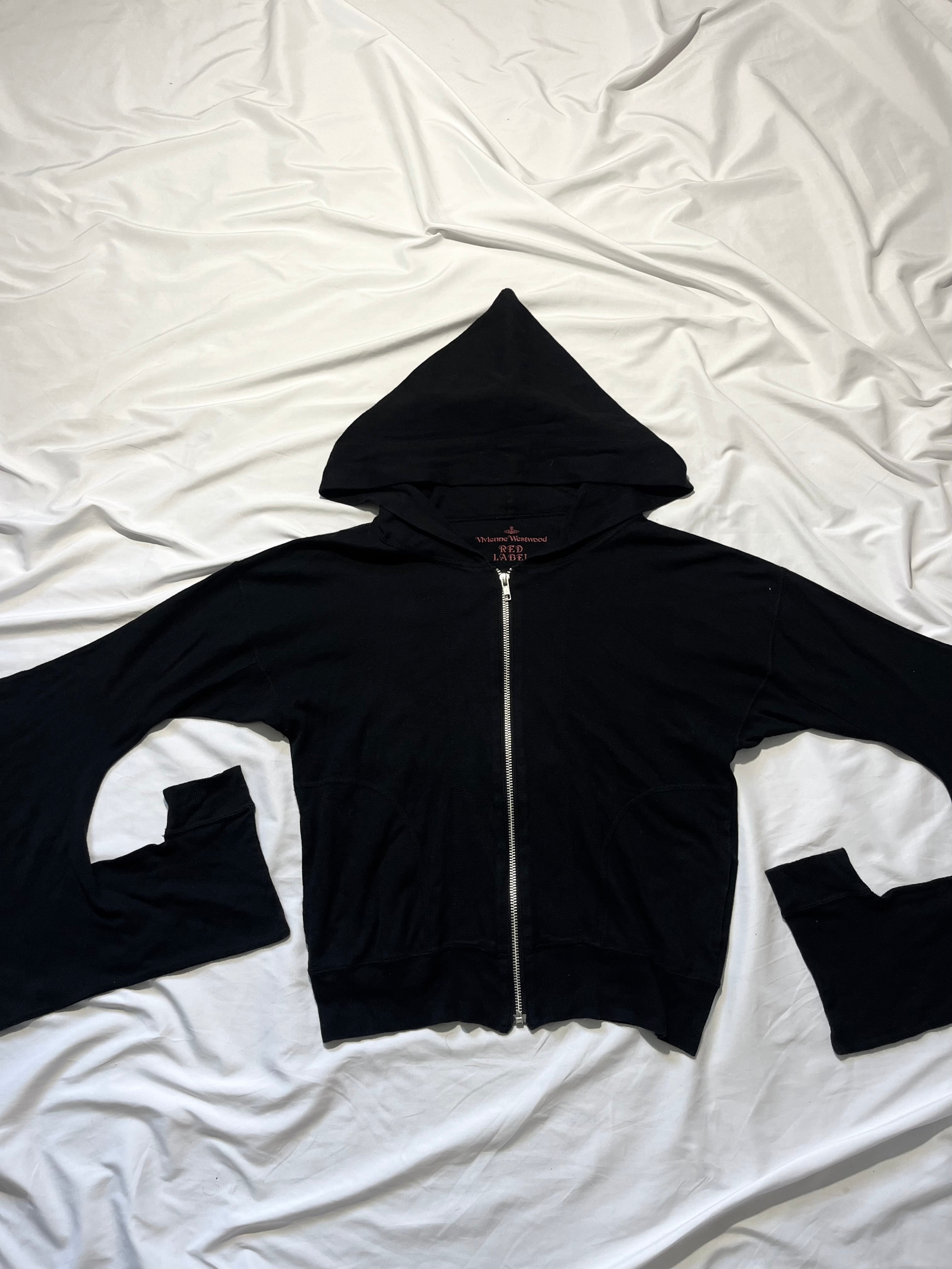 VIVIENNE WESTWOOD "BATWING" RED LABEL SKULL WIZARD HOODIE SIZE 2JP
