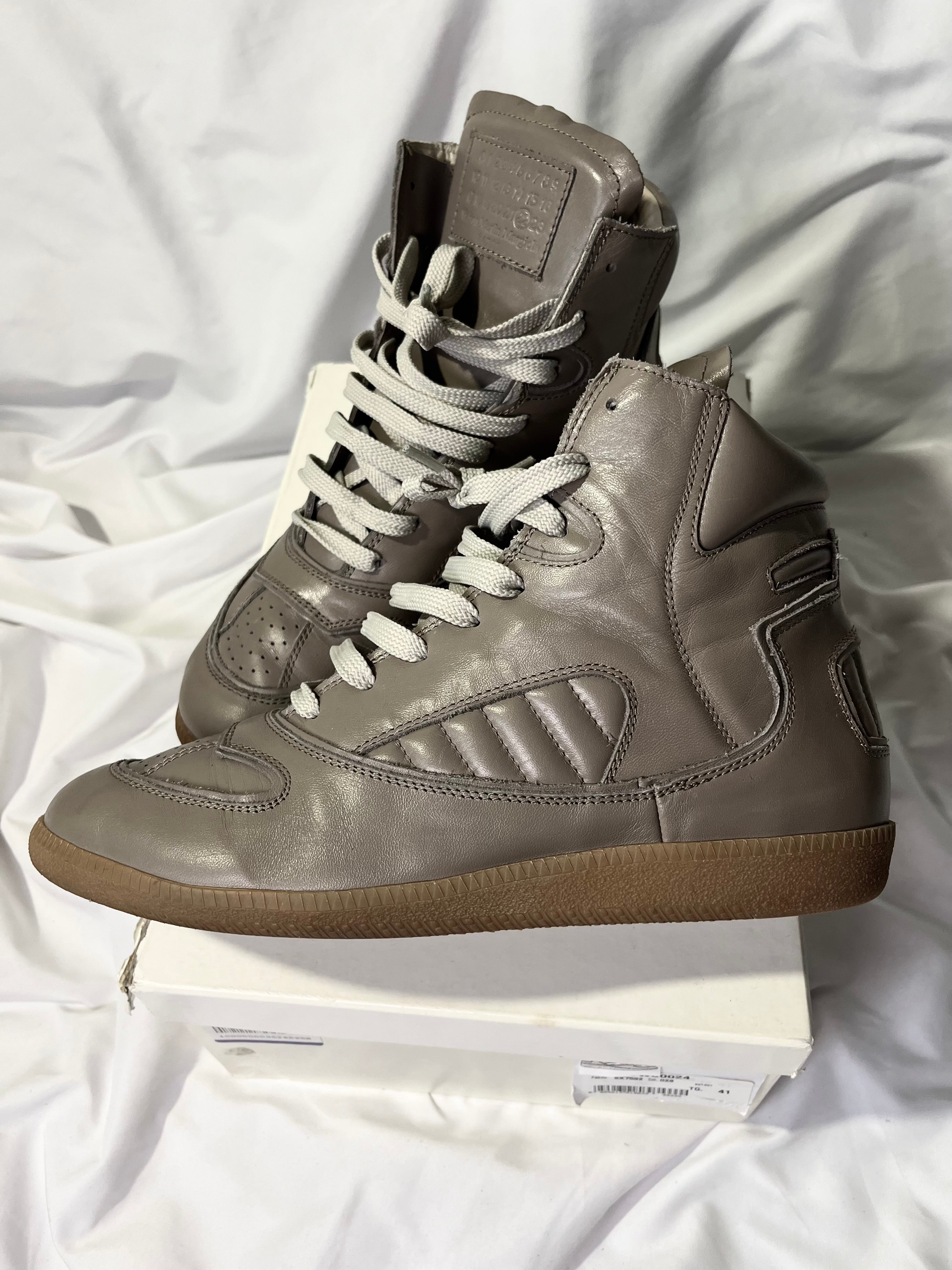 MAISON MARTIN MARGIELA  CADILLAC HIGH TOP SNEAKERS