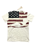 RALPH LAUREN DENIM & SUPPLY DESTROYED US FLAG POLO IN XS DEADSTOCK WITH TAGS