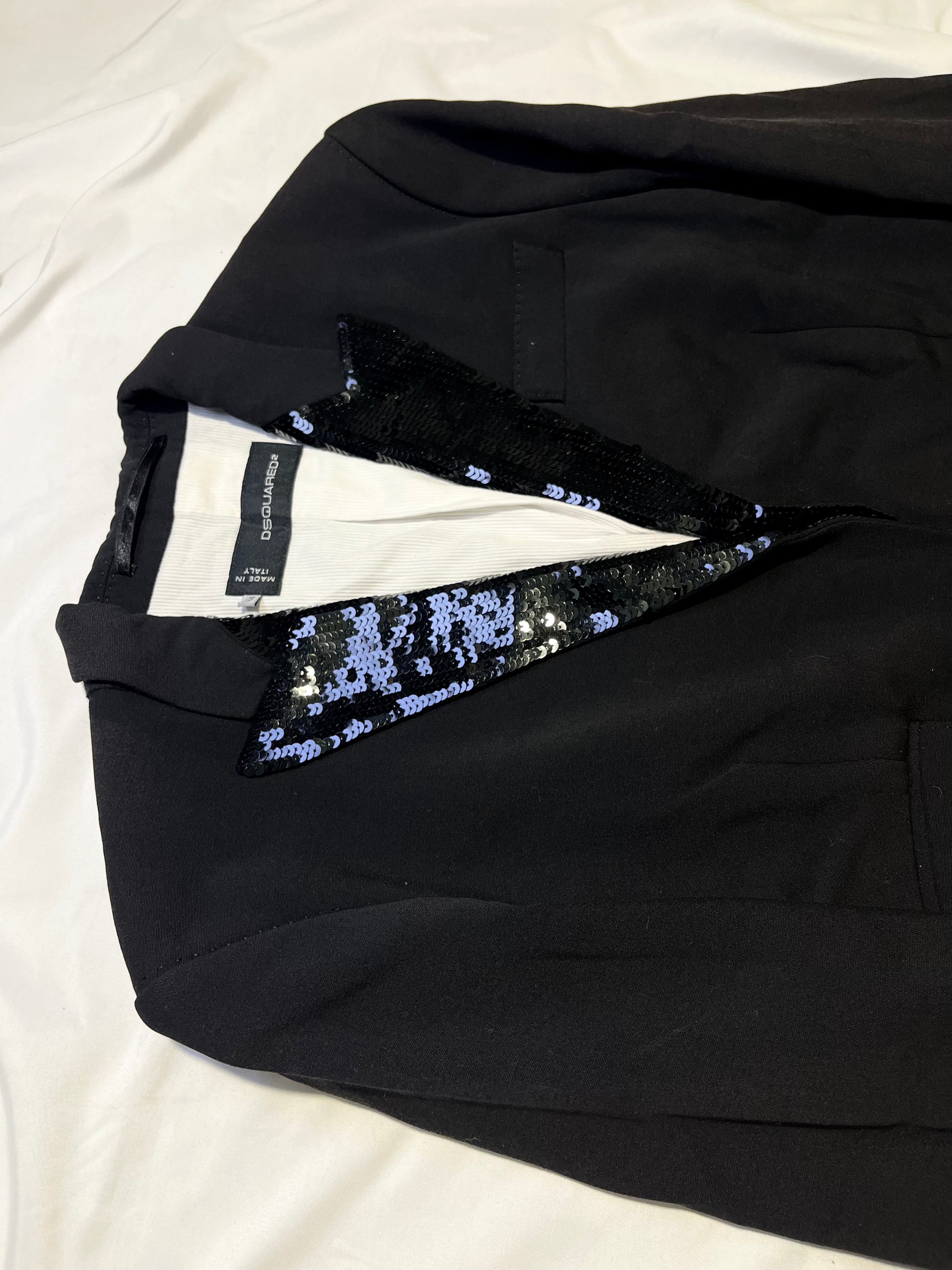 DSQUARED2 2010 RUNWAY SPARKLE BLAZER