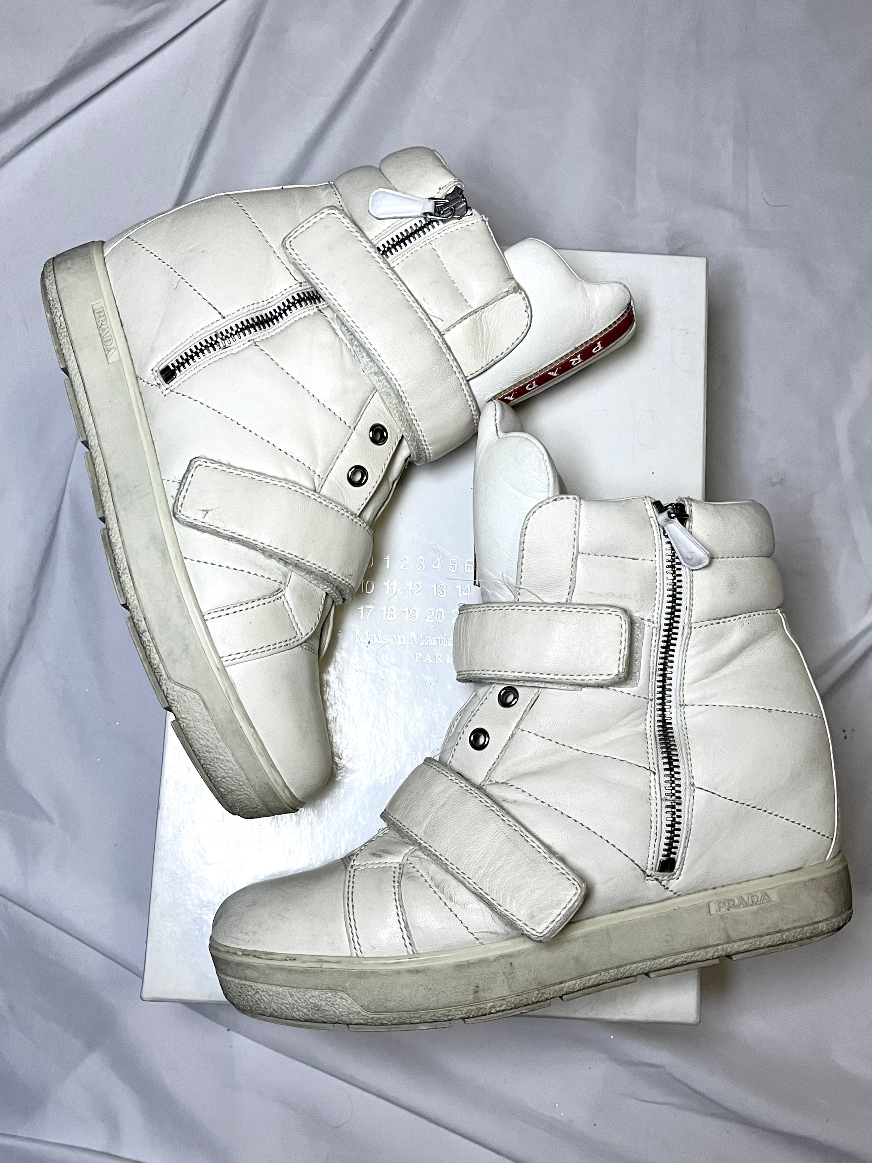 VINTAGE PRADA WEDGE SNEAKERS