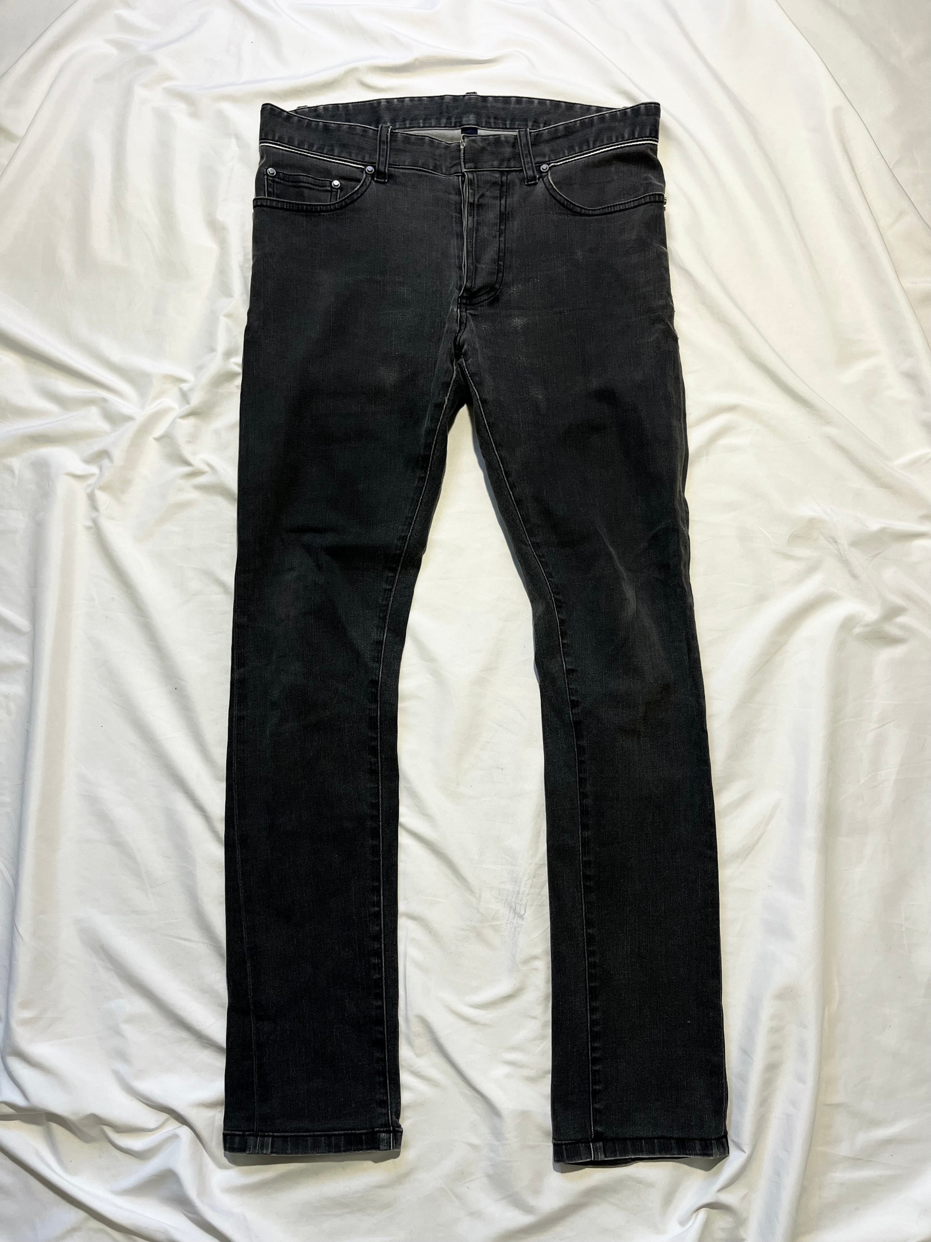 BALENCIAGA LINED WAISTBAND GREY DENIM BY ALEXANDER WANG