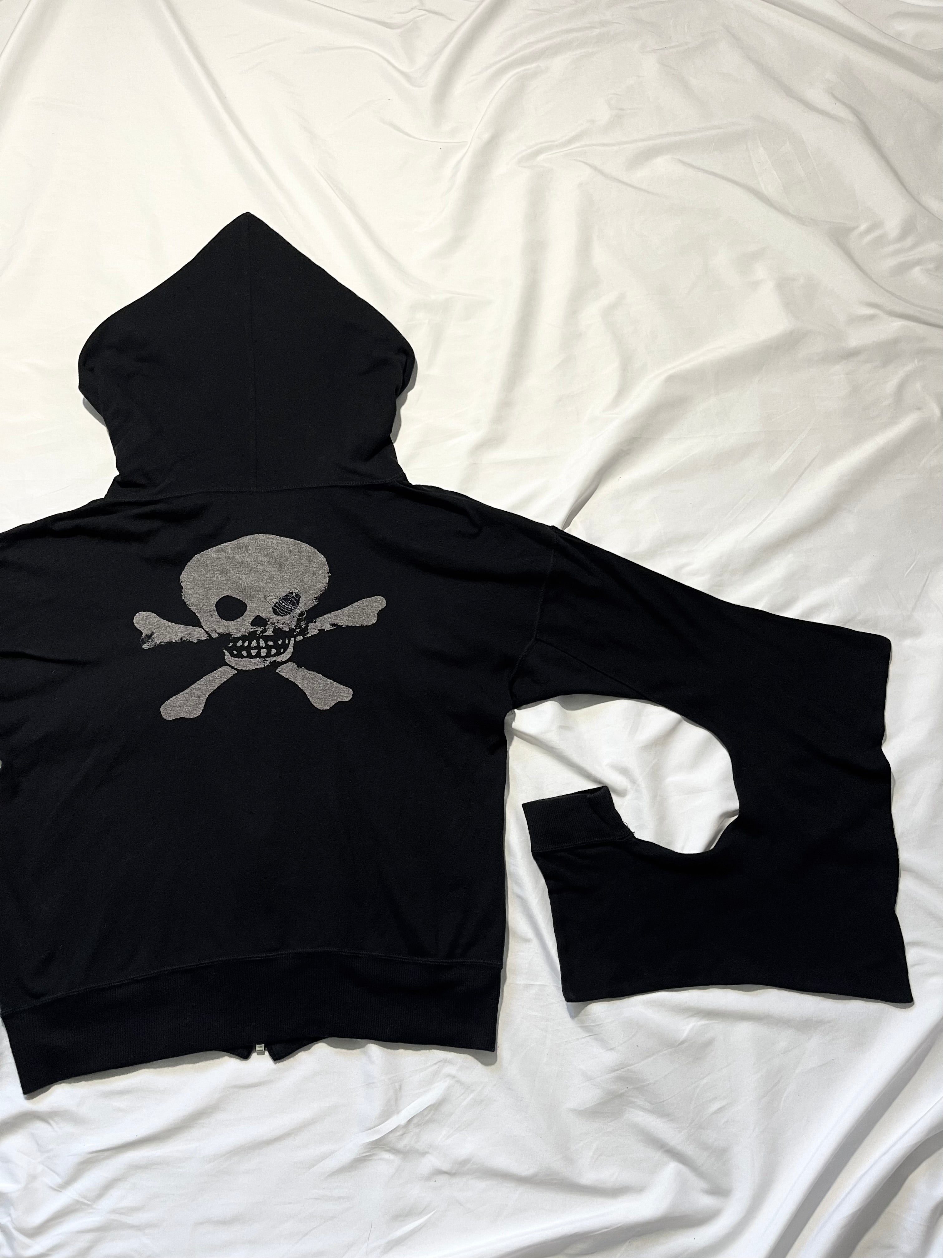 VIVIENNE WESTWOOD "BATWING" RED LABEL SKULL WIZARD HOODIE SIZE 2JP