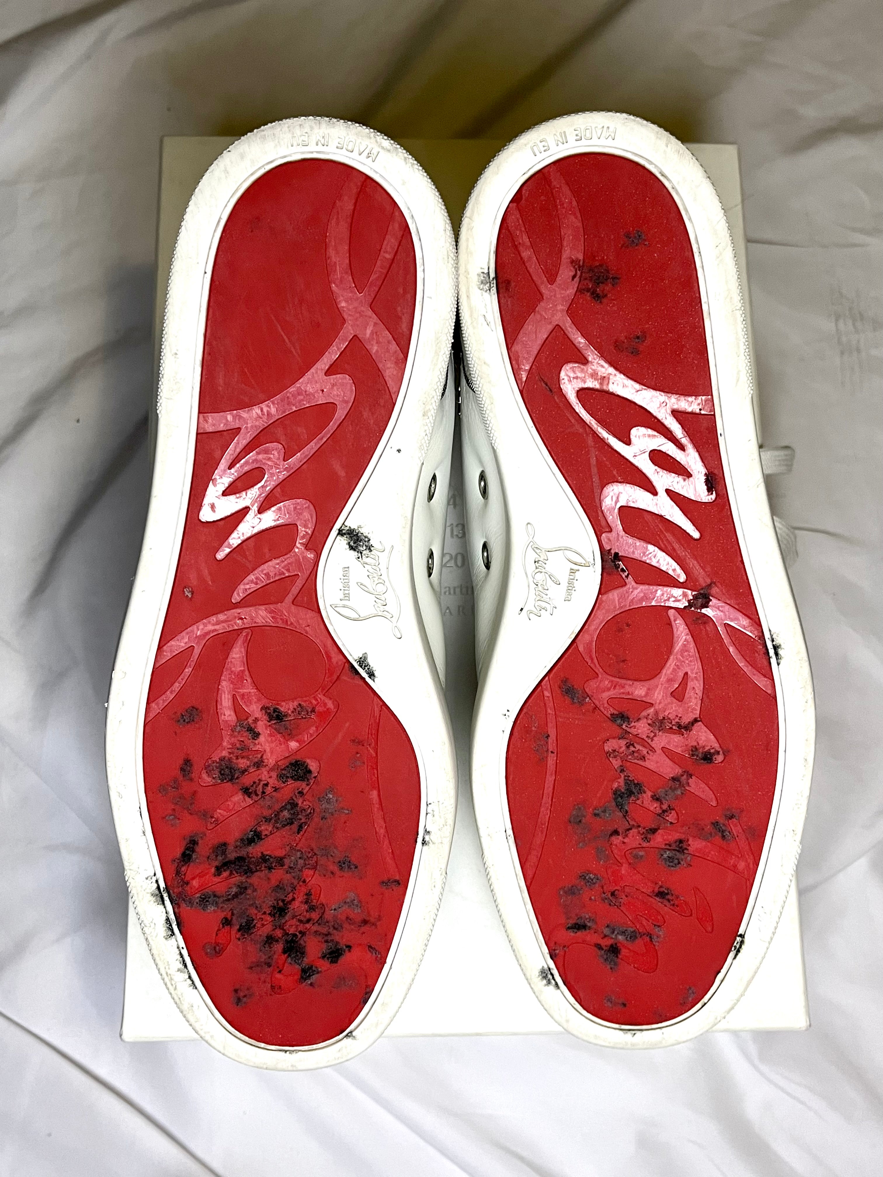 CHRISTIAN LOUBUTIN SPIKE LEE SNEAKERS (HIGH)