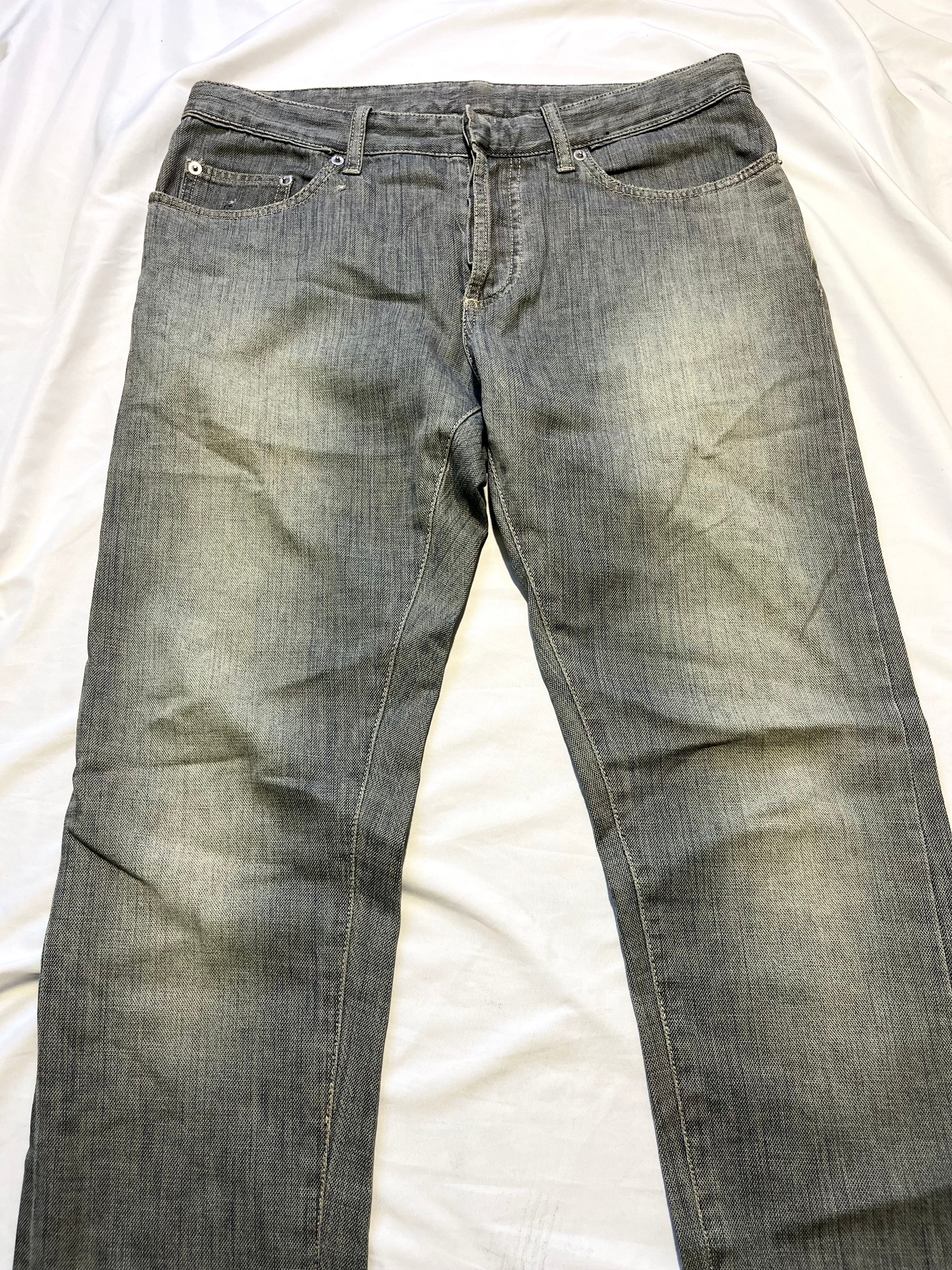 BALENCIAGA GREIGE WASH DENIM BY NICHOLAS GHESQUIRE