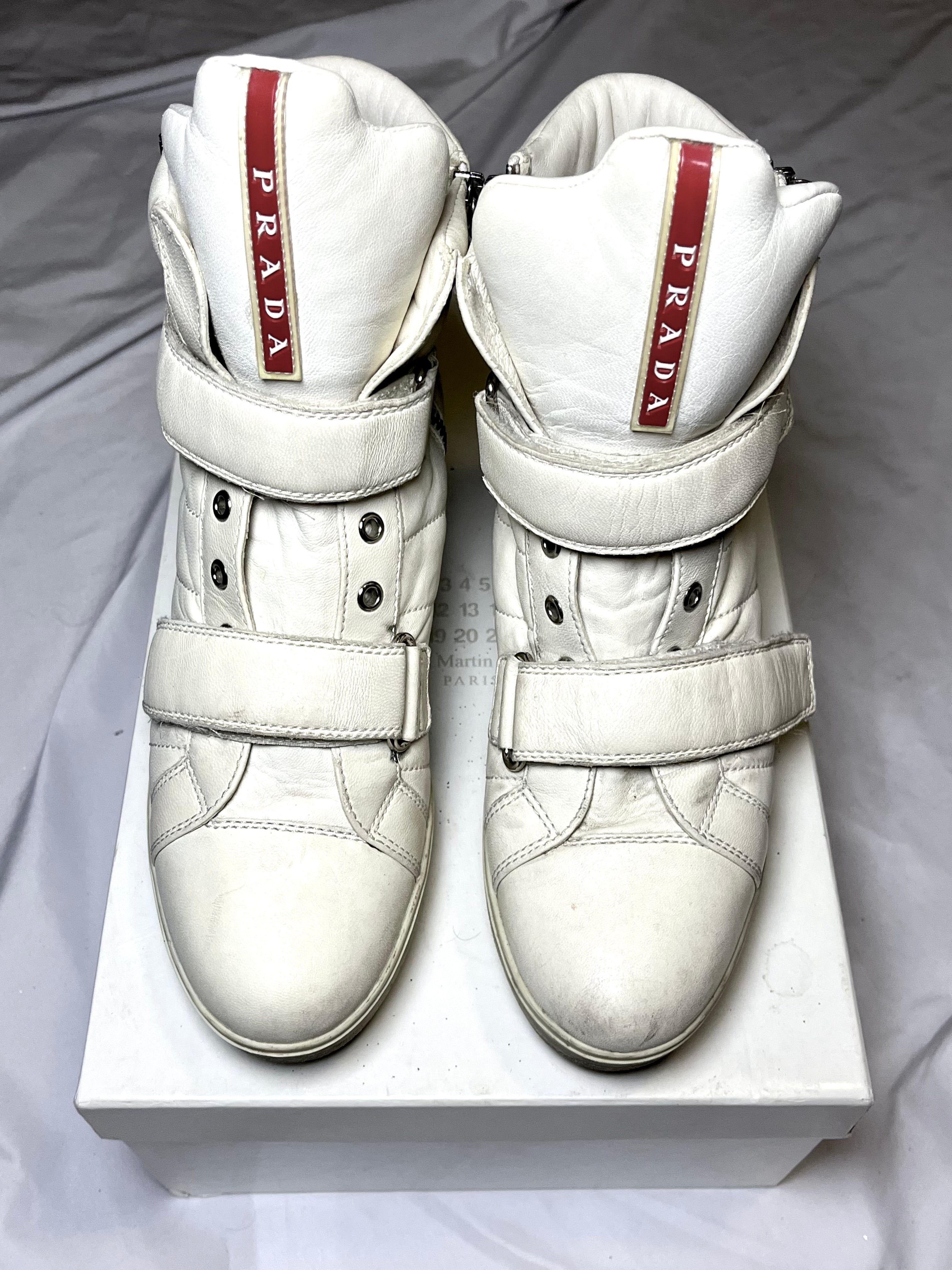 VINTAGE PRADA WEDGE SNEAKERS
