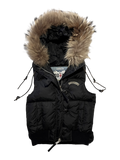 DSQUARED2 FW10 DRAWSTRINGS REAL FUR VEST