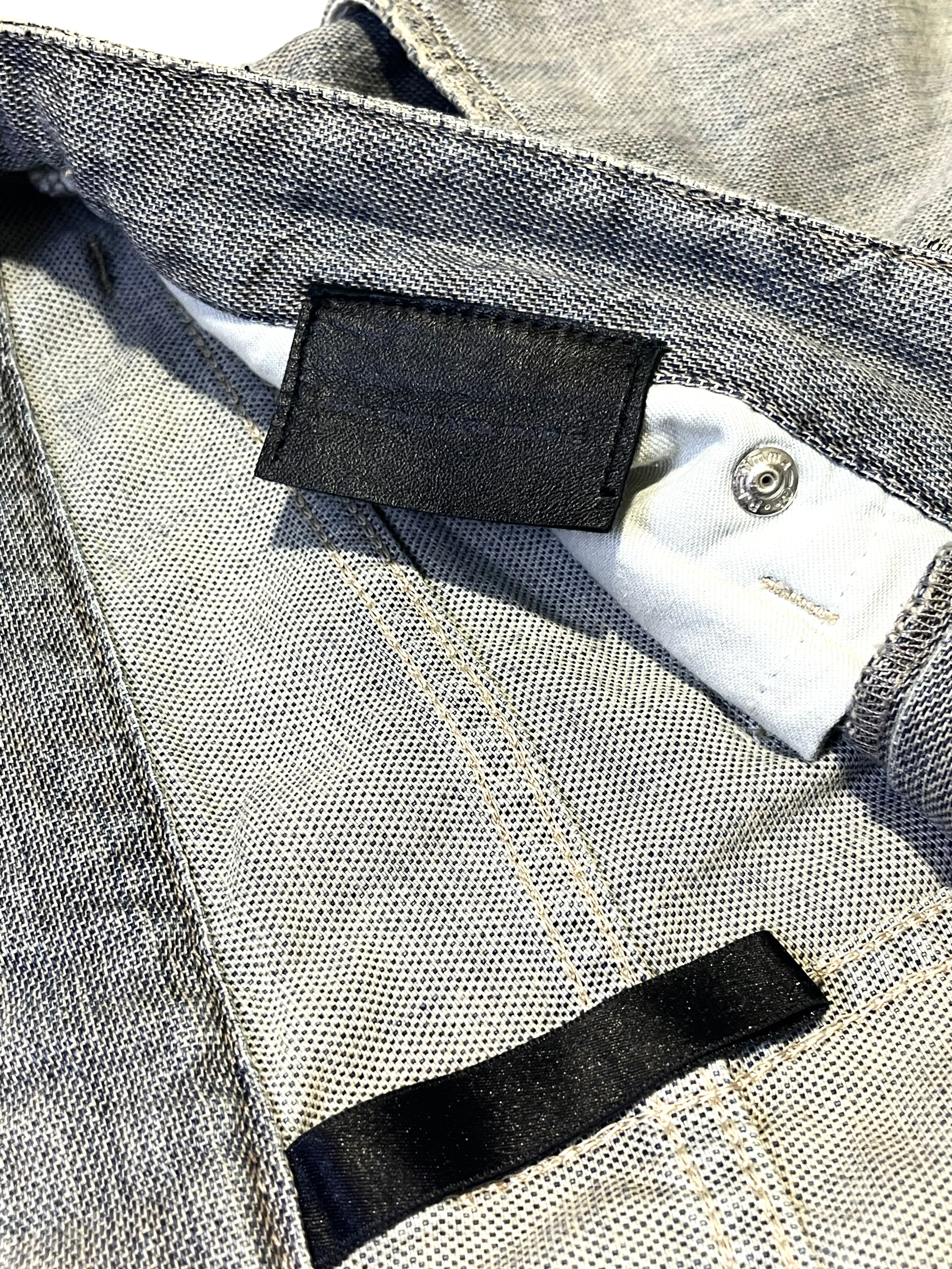 BALENCIAGA GREIGE WASH DENIM BY NICHOLAS GHESQUIRE