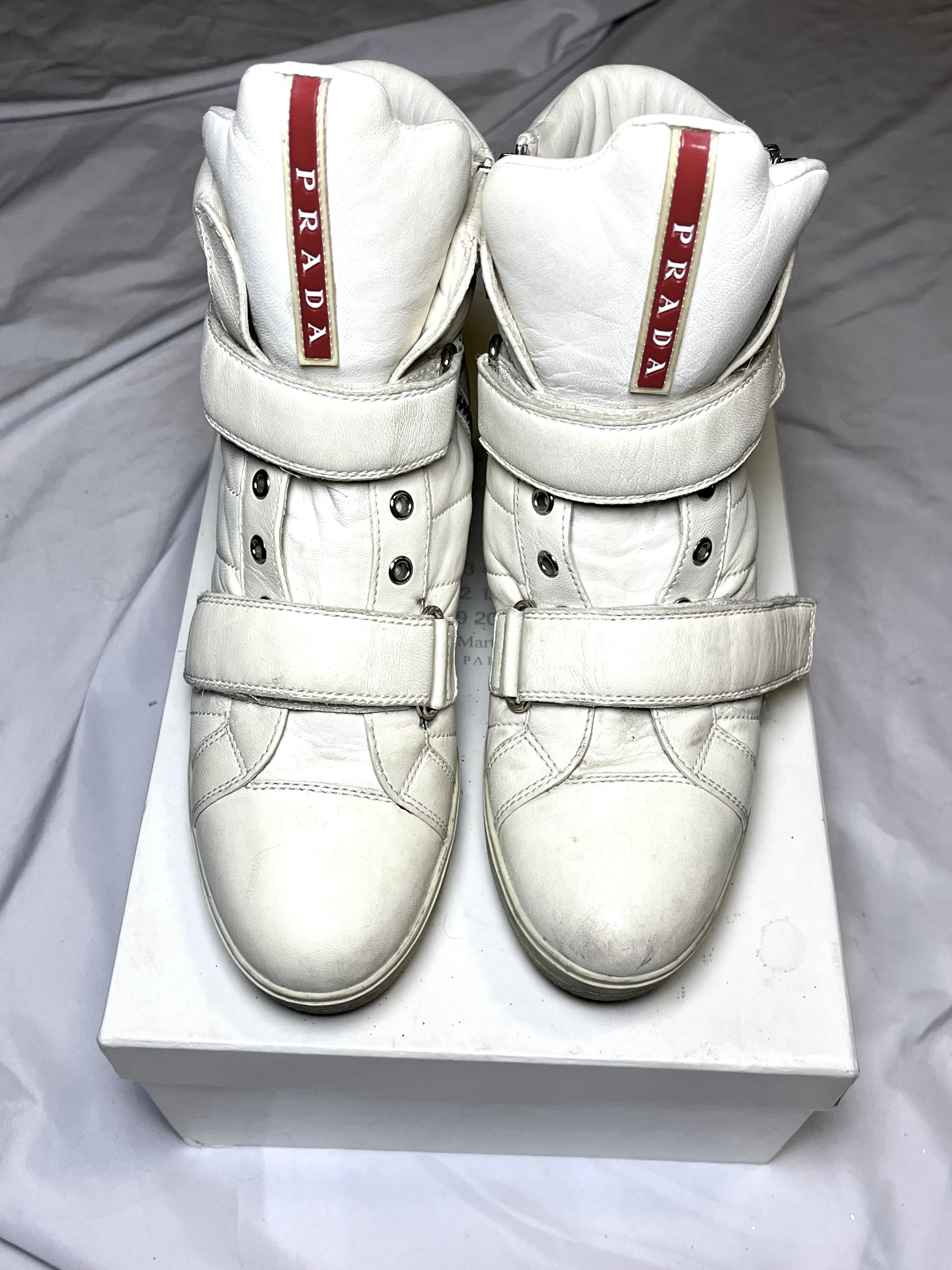 VINTAGE PRADA WEDGE SNEAKERS