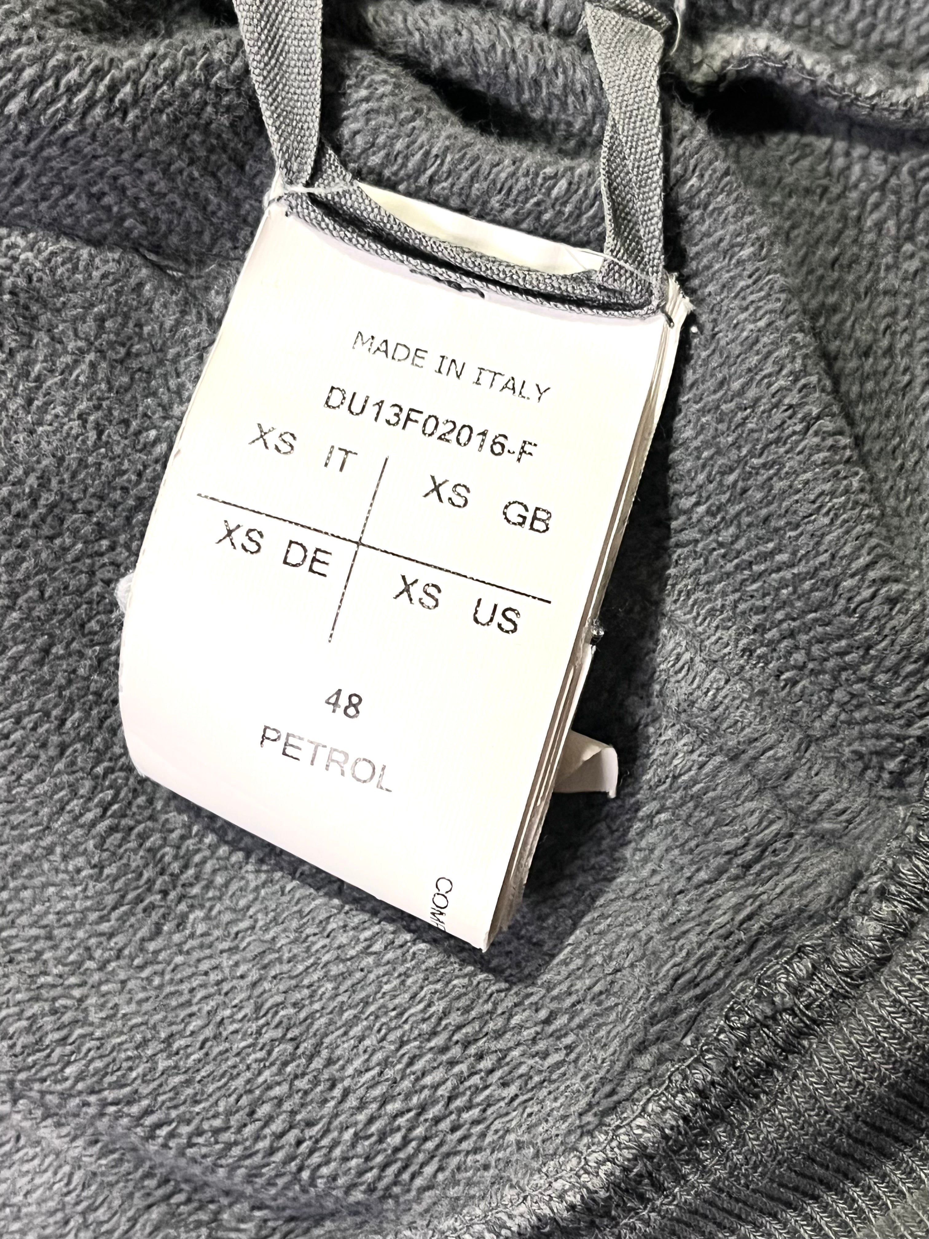 RICK OWENS OLMAR & MIRTA PETROL JASON HOODIE IN XS
