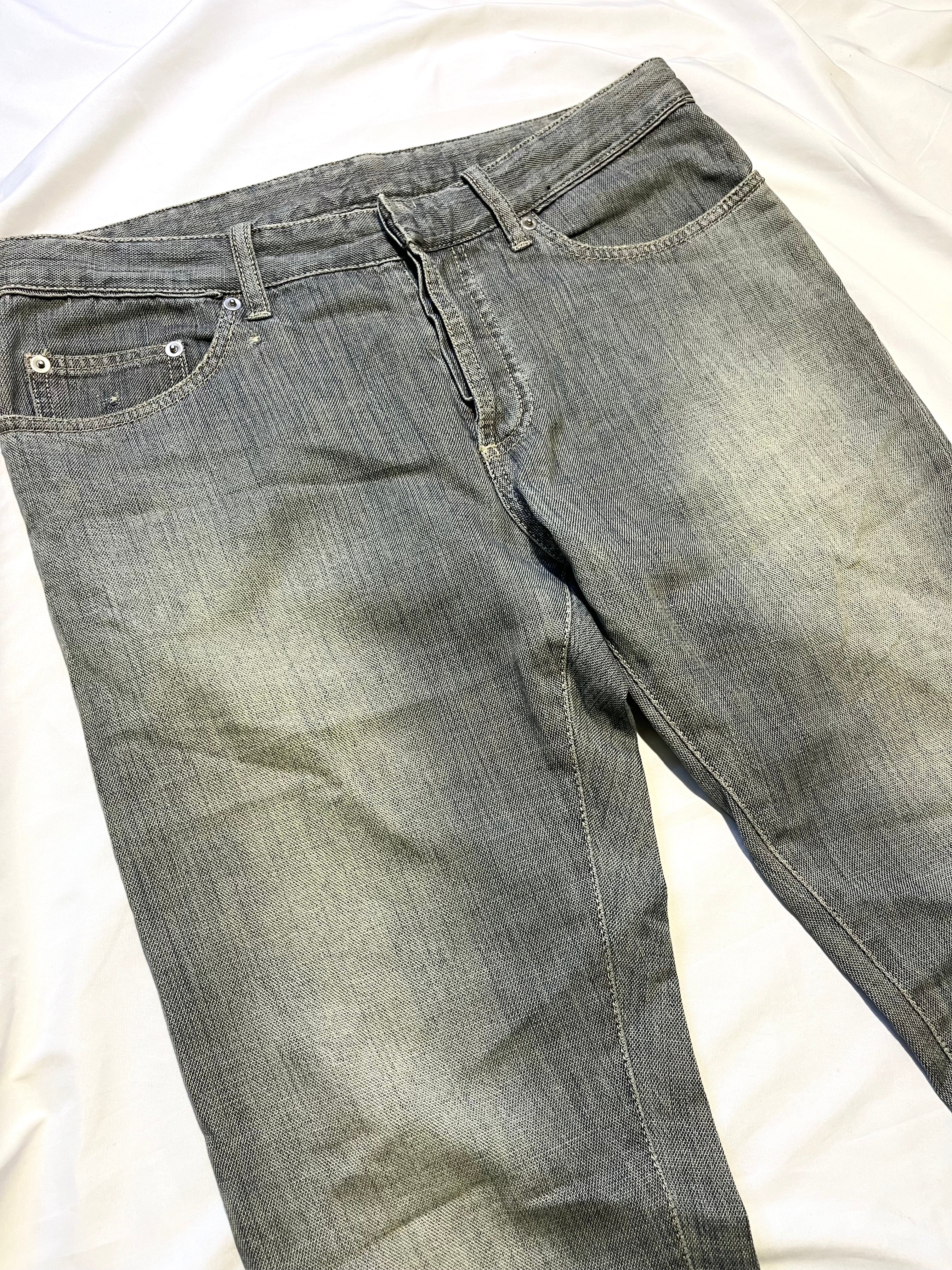 BALENCIAGA GREIGE WASH DENIM BY NICHOLAS GHESQUIRE