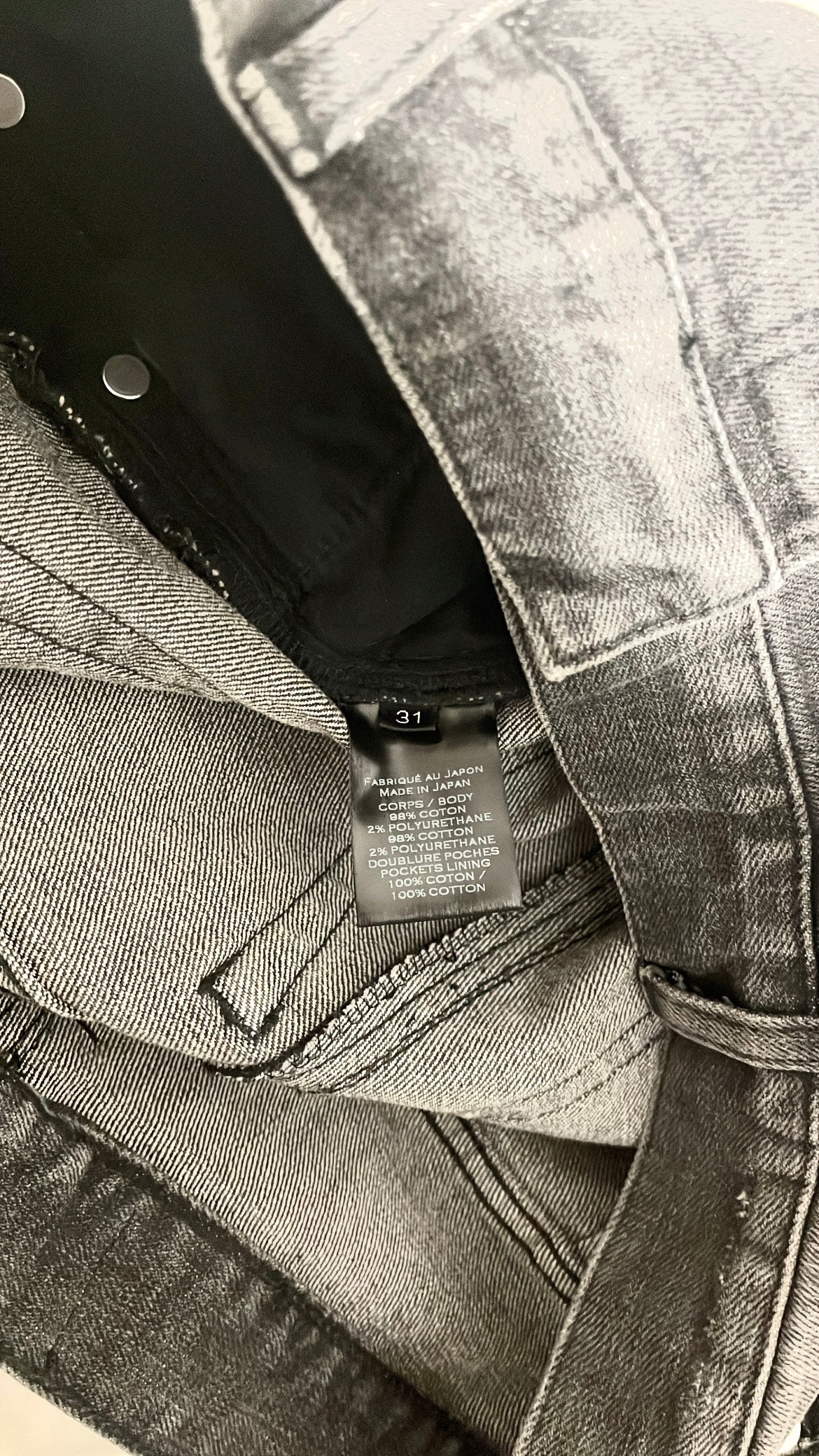 BALMAIN ROUSTEING BLOWOUT JEANS