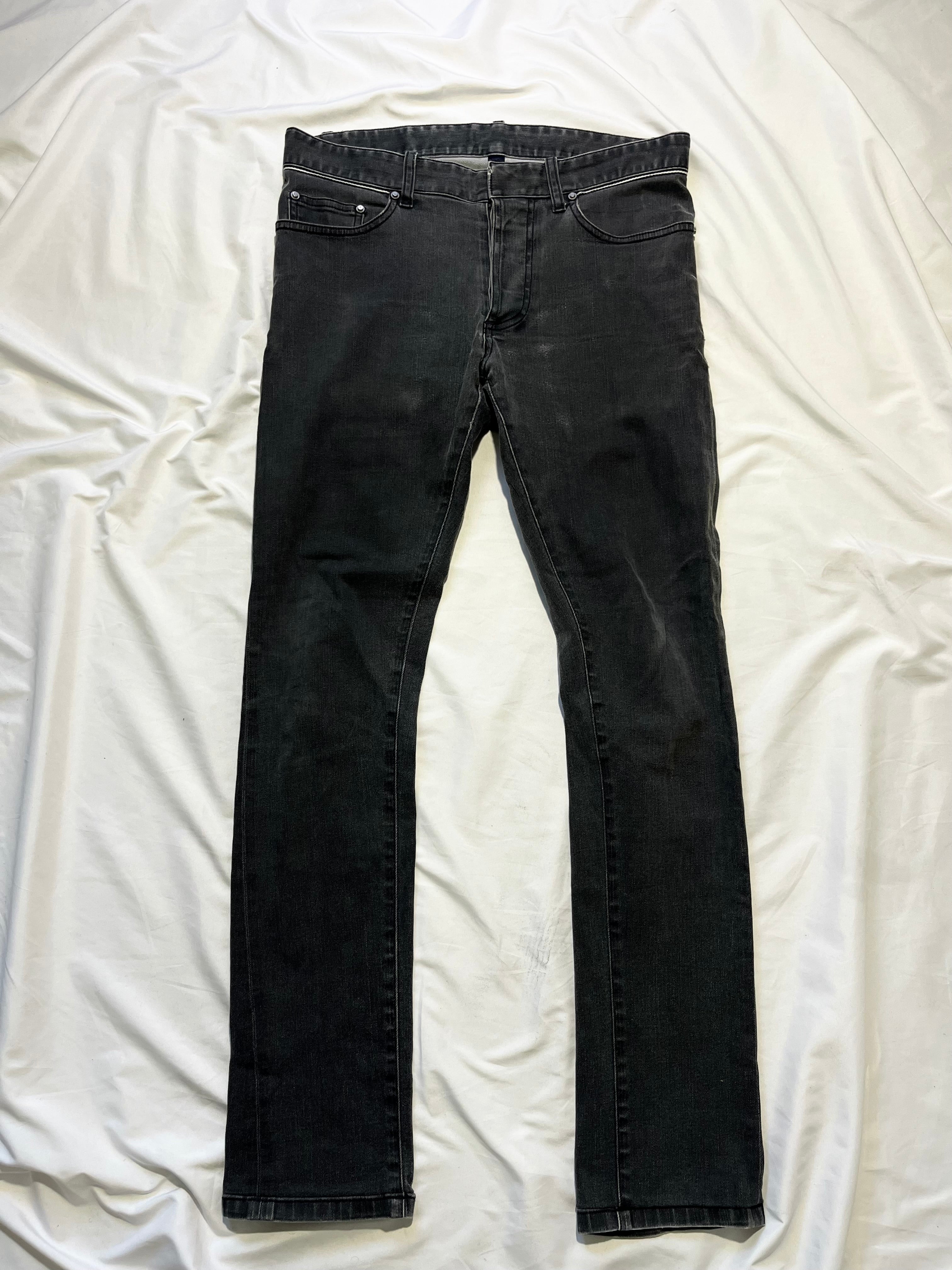 BALENCIAGA LINED WAISTBAND GREY DENIM BY ALEXANDER WANG