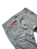 SAINT LAURENT FW19 D18 PAISLEY BANDANA DENIM BY ANTHONY VACCARELLO IN W32