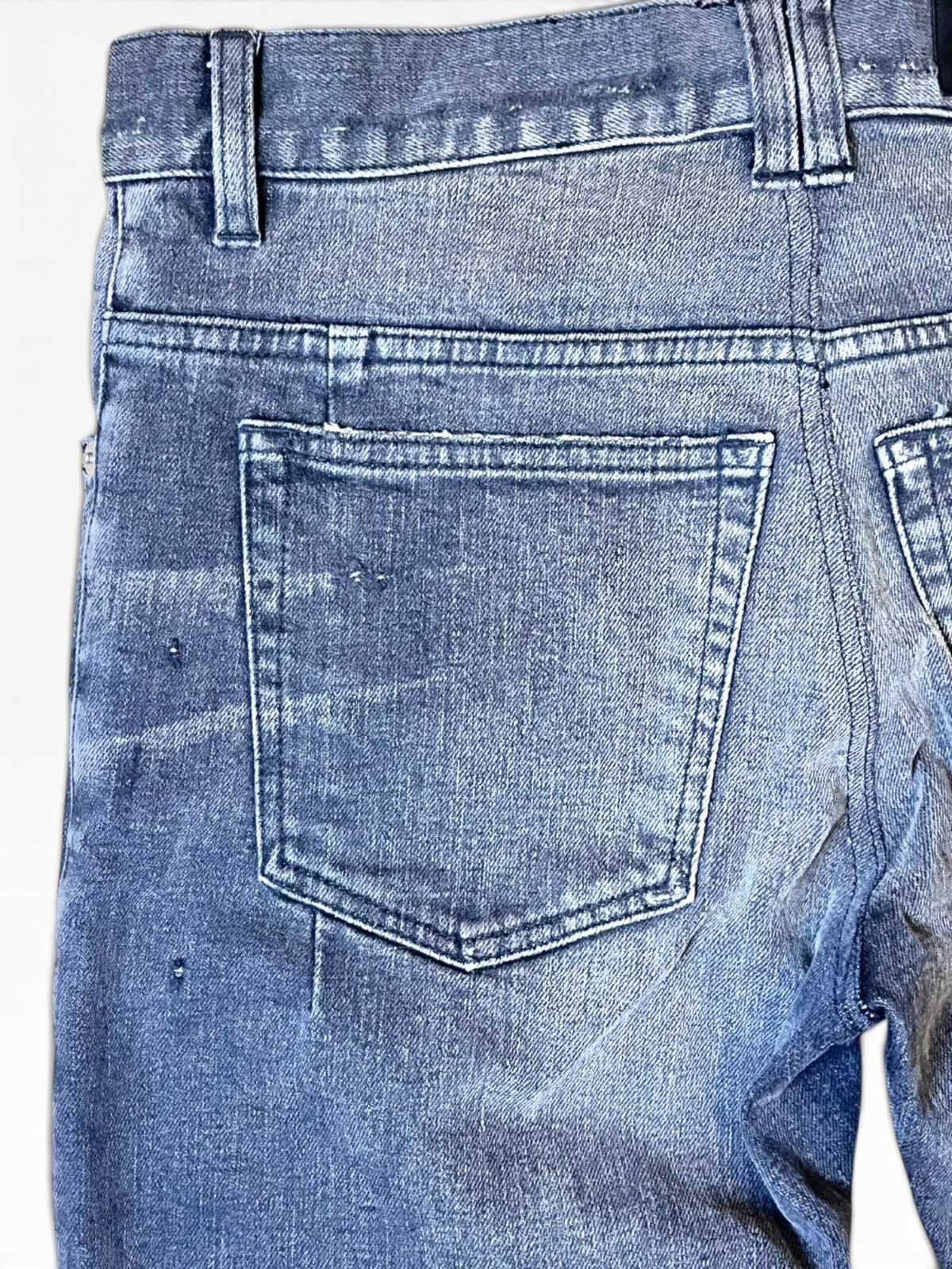 BALMAIN ROUSTEING BLOWOUT JEANS