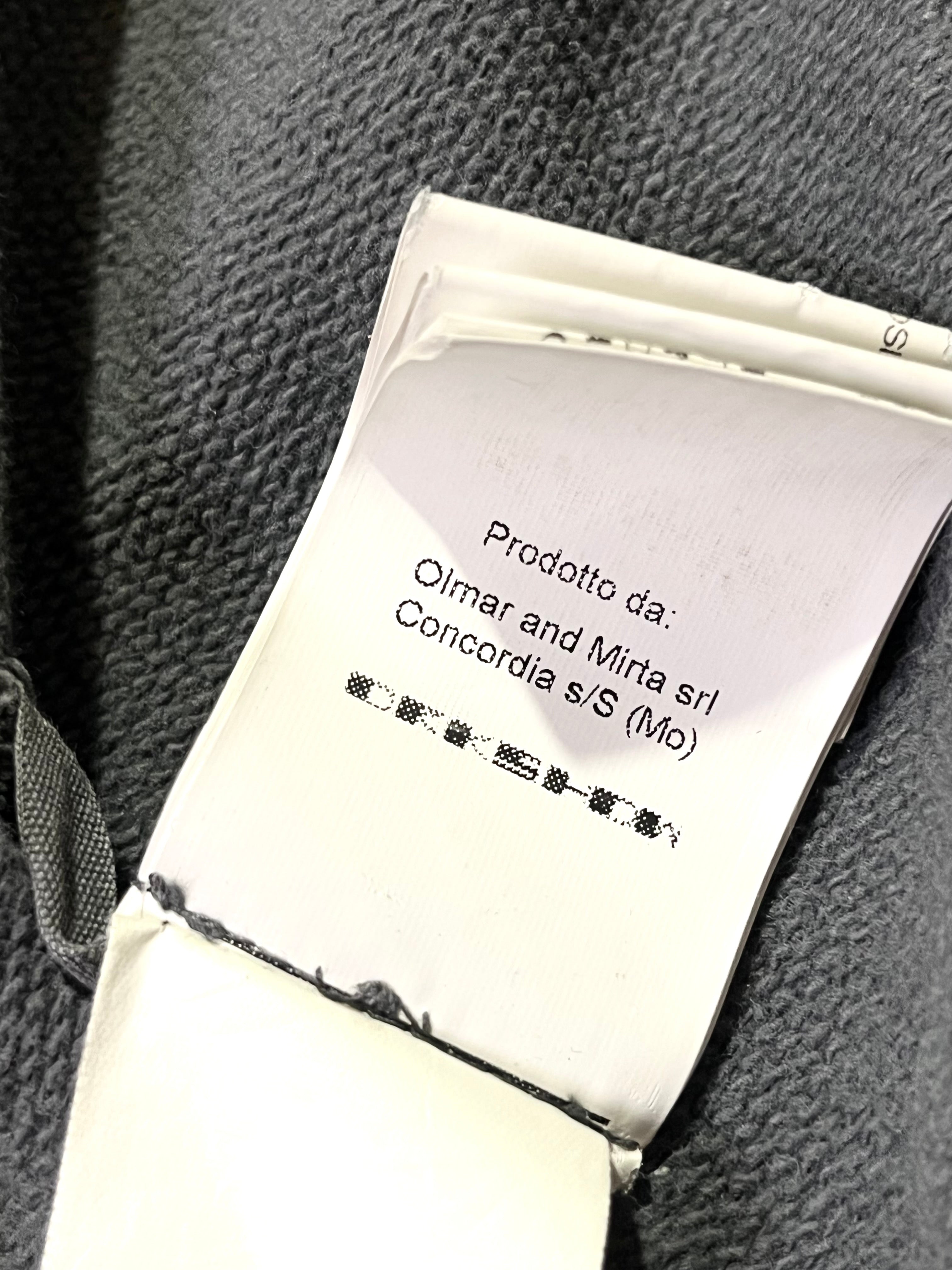 RICK OWENS OLMAR & MIRTA PETROL JASON HOODIE IN XS