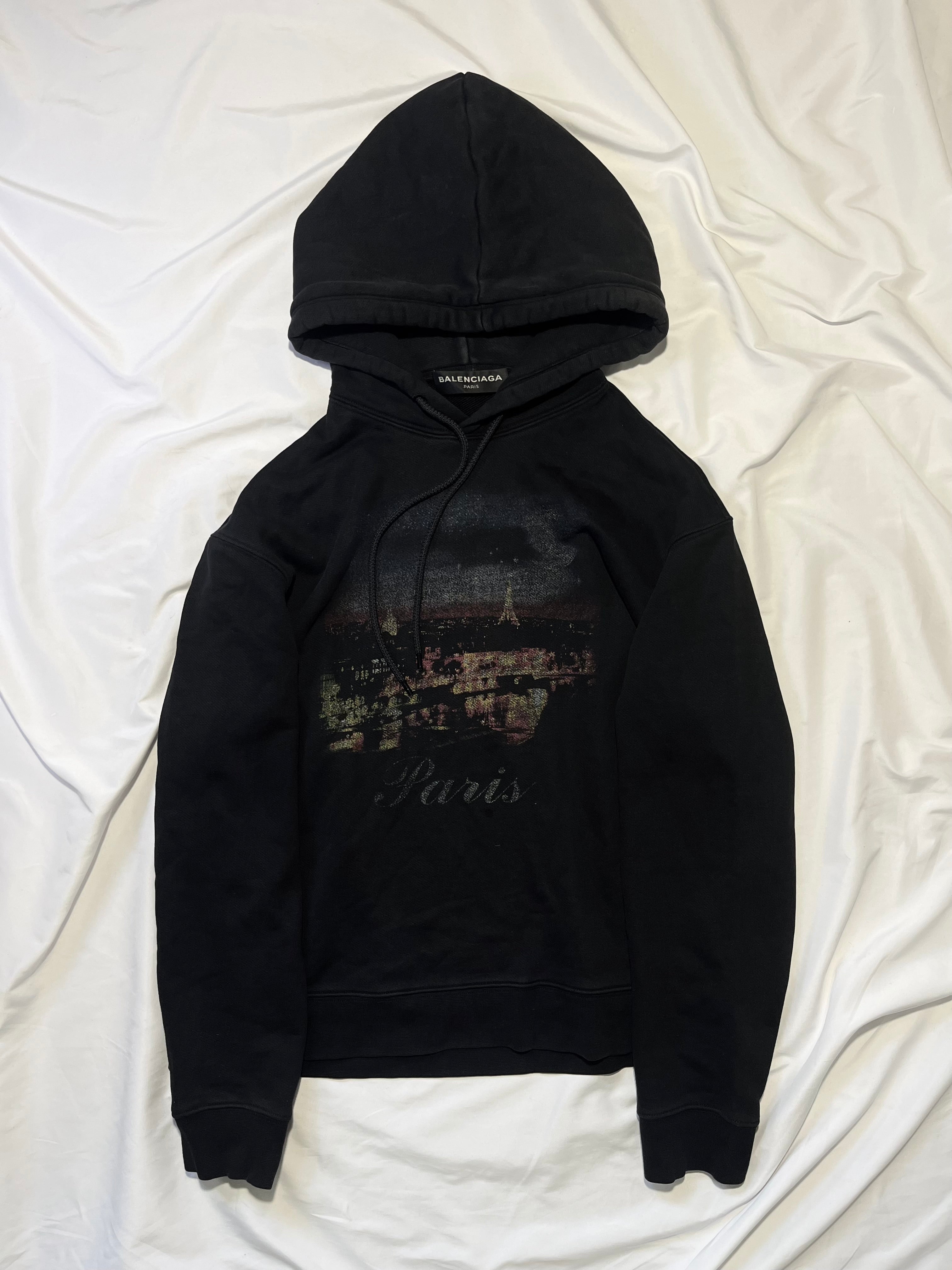 BALENCIAGA PARIS TOURIST HOODIE 2016