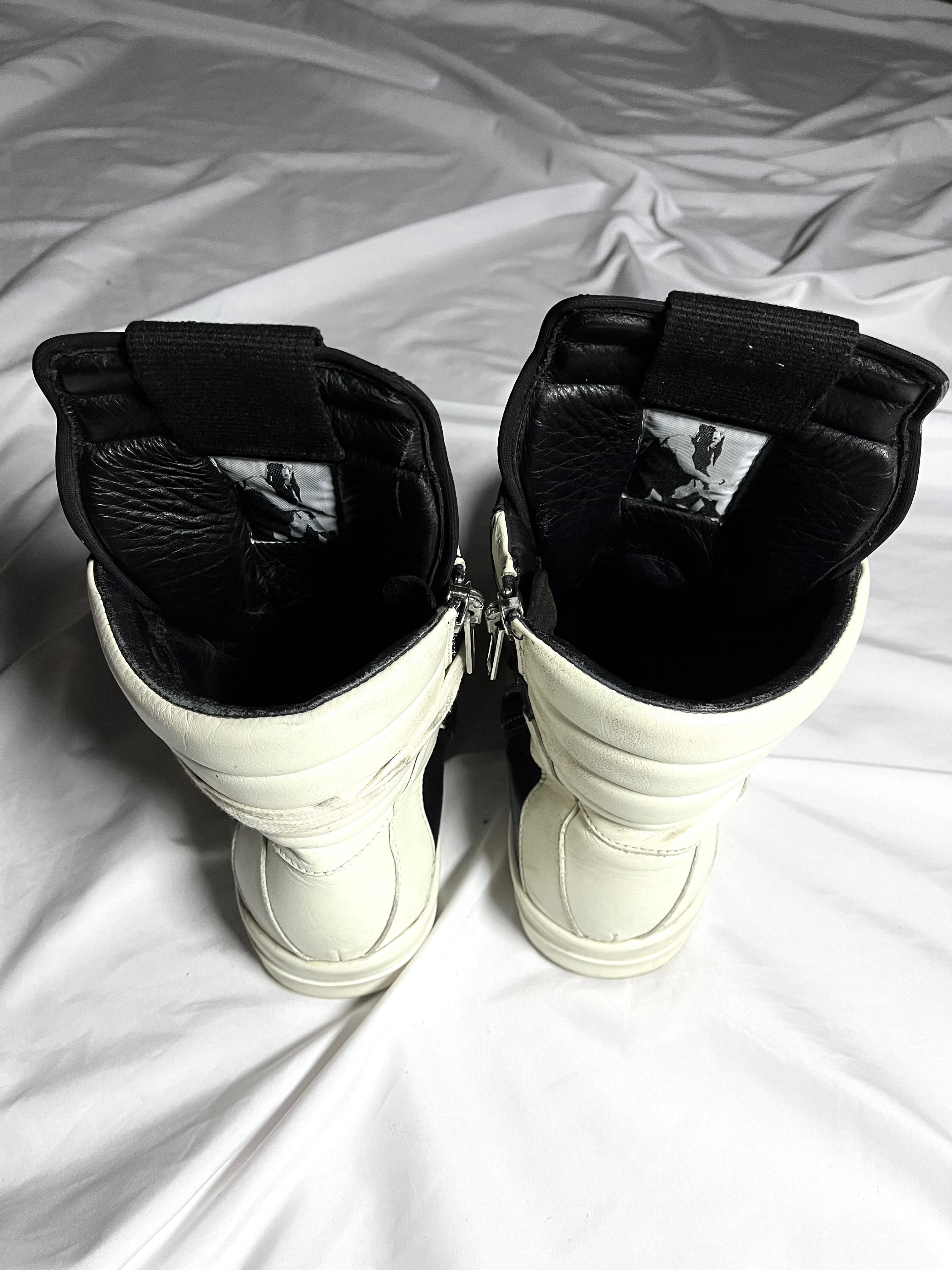 RICK OWENS GEOBASKET BLACK/MILK
