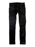 BALMAIN FW14 WAXED BIKER DENIM BY OLIVIER ROUSTEING IN W28