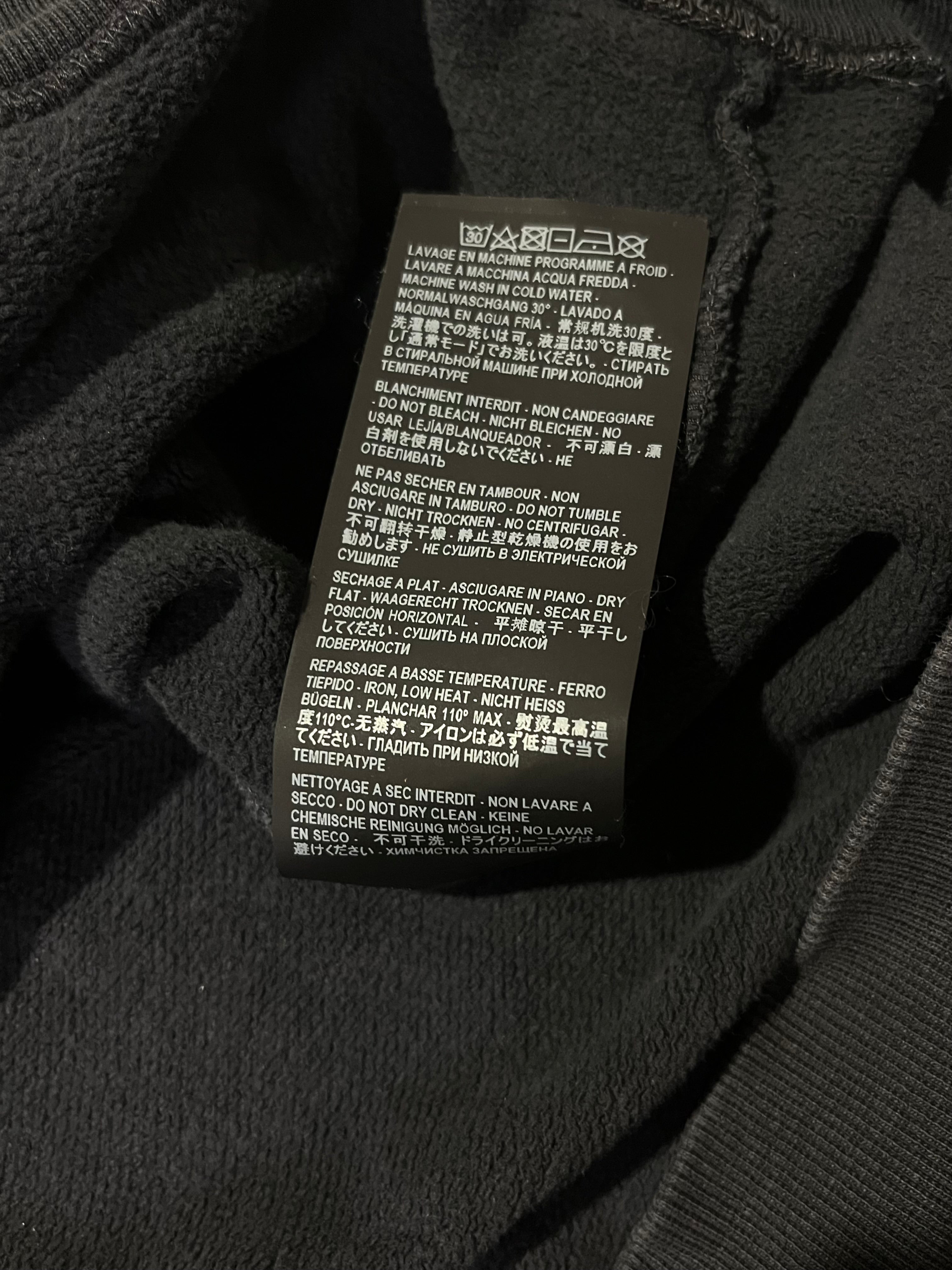 SAINT LAURENT PARIS SS19 MALIBU HOODIE BY HEDI SLIMANE