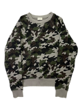 SAINT LAURENT PARIS MILITARY CAMO SWEATSHIRT