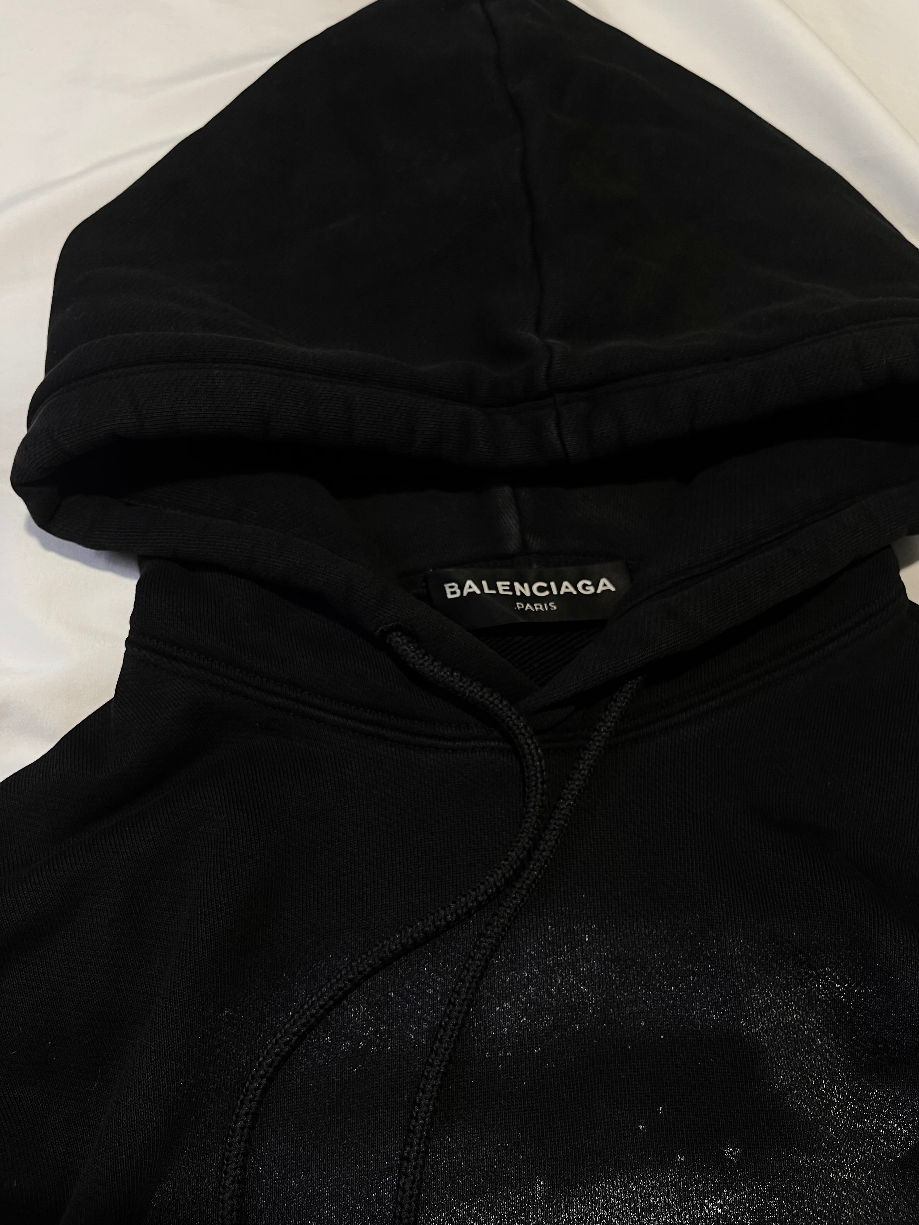 BALENCIAGA PARIS TOURIST HOODIE 2016
