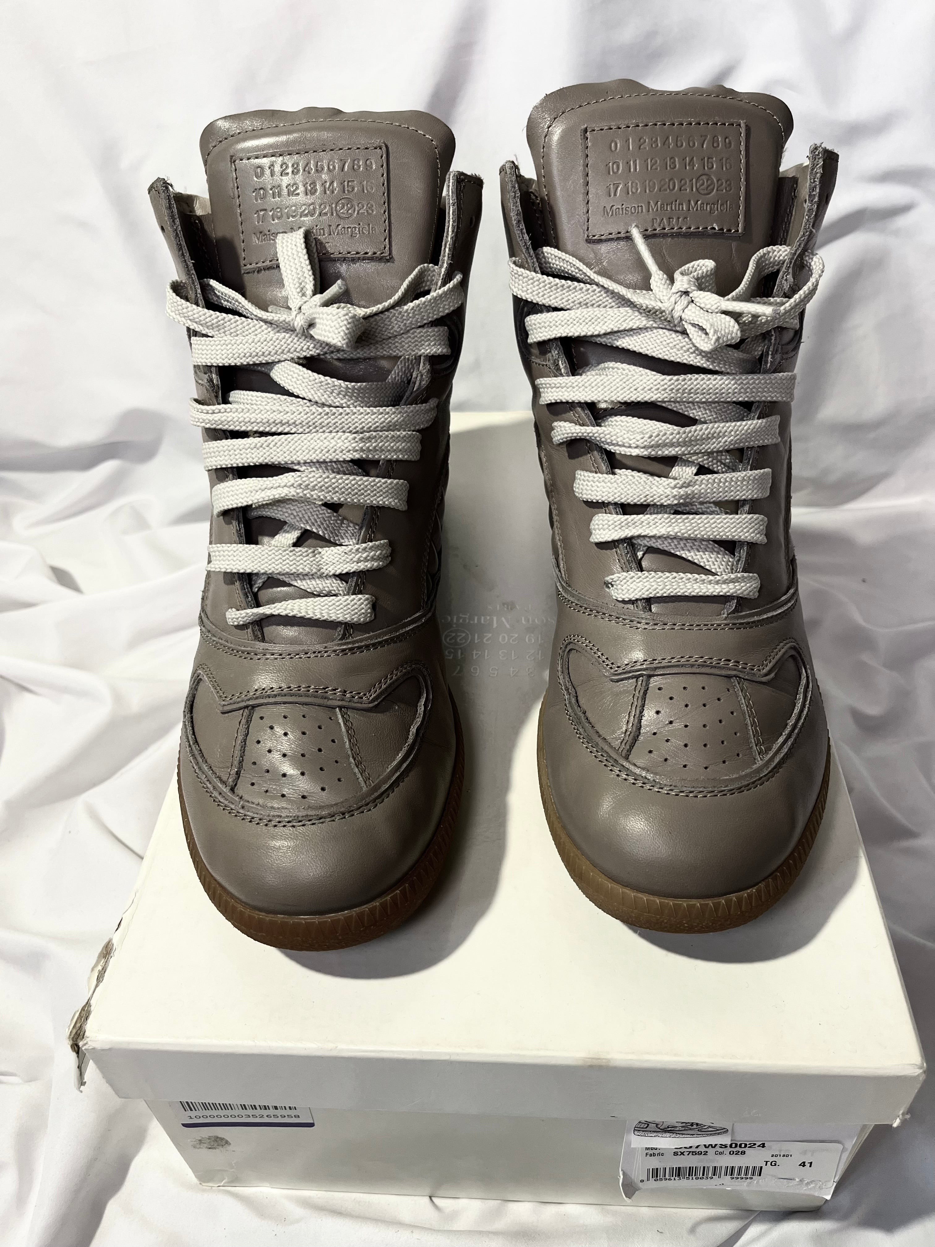 MAISON MARTIN MARGIELA  CADILLAC HIGH TOP SNEAKERS