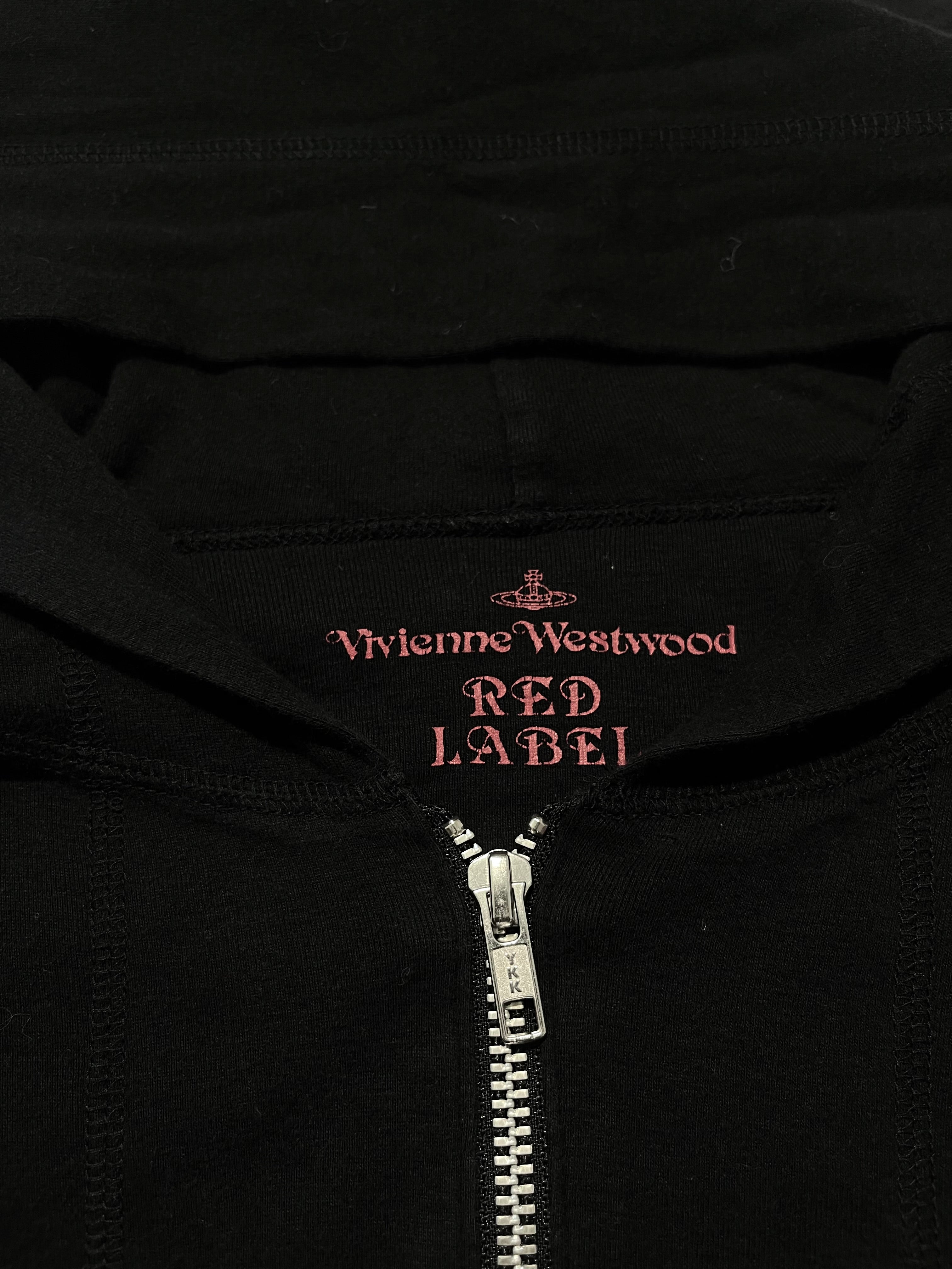 VIVIENNE WESTWOOD "BATWING" RED LABEL SKULL WIZARD HOODIE SIZE 2JP