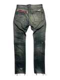 SAINT LAURENT FW19 D18 PAISLEY BANDANA DENIM BY ANTHONY VACCARELLO IN W30