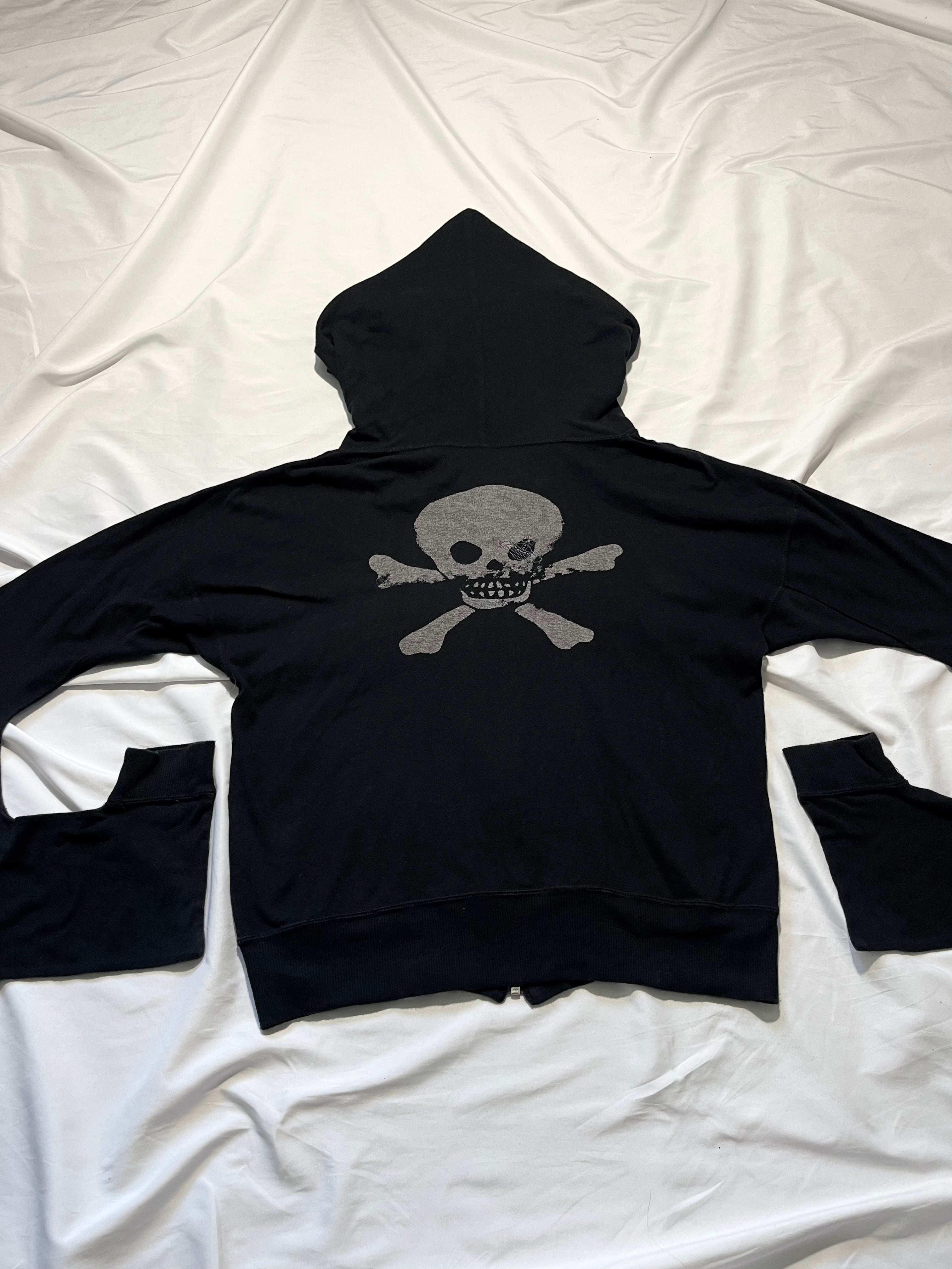 VIVIENNE WESTWOOD "BATWING" RED LABEL SKULL WIZARD HOODIE SIZE 2JP
