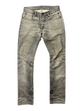 RICK OWENS O&M 2016 DRKSHDW PAINTED DETROIT CUT DENIM IN W28