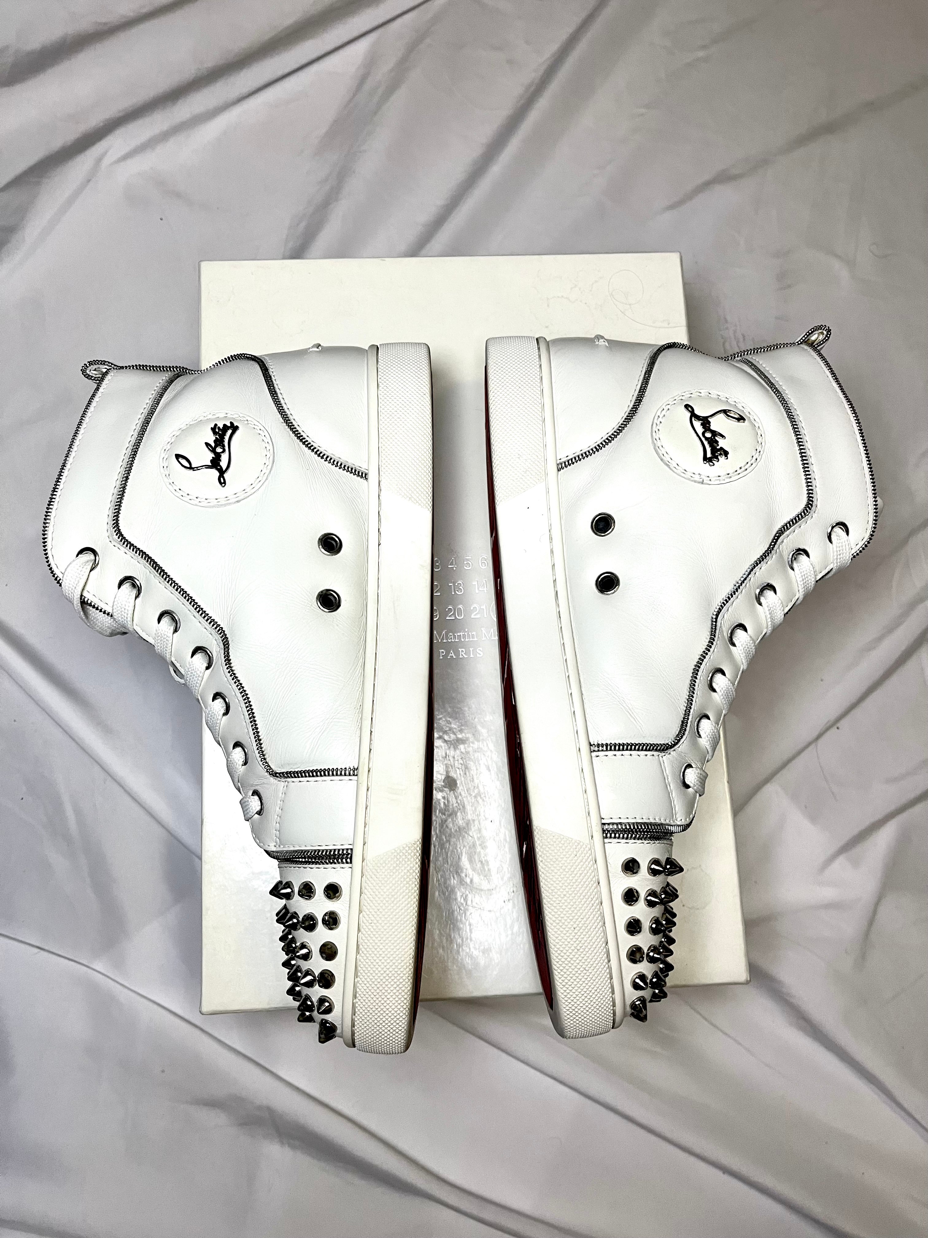 CHRISTIAN LOUBUTIN SPIKE LEE SNEAKERS (HIGH)