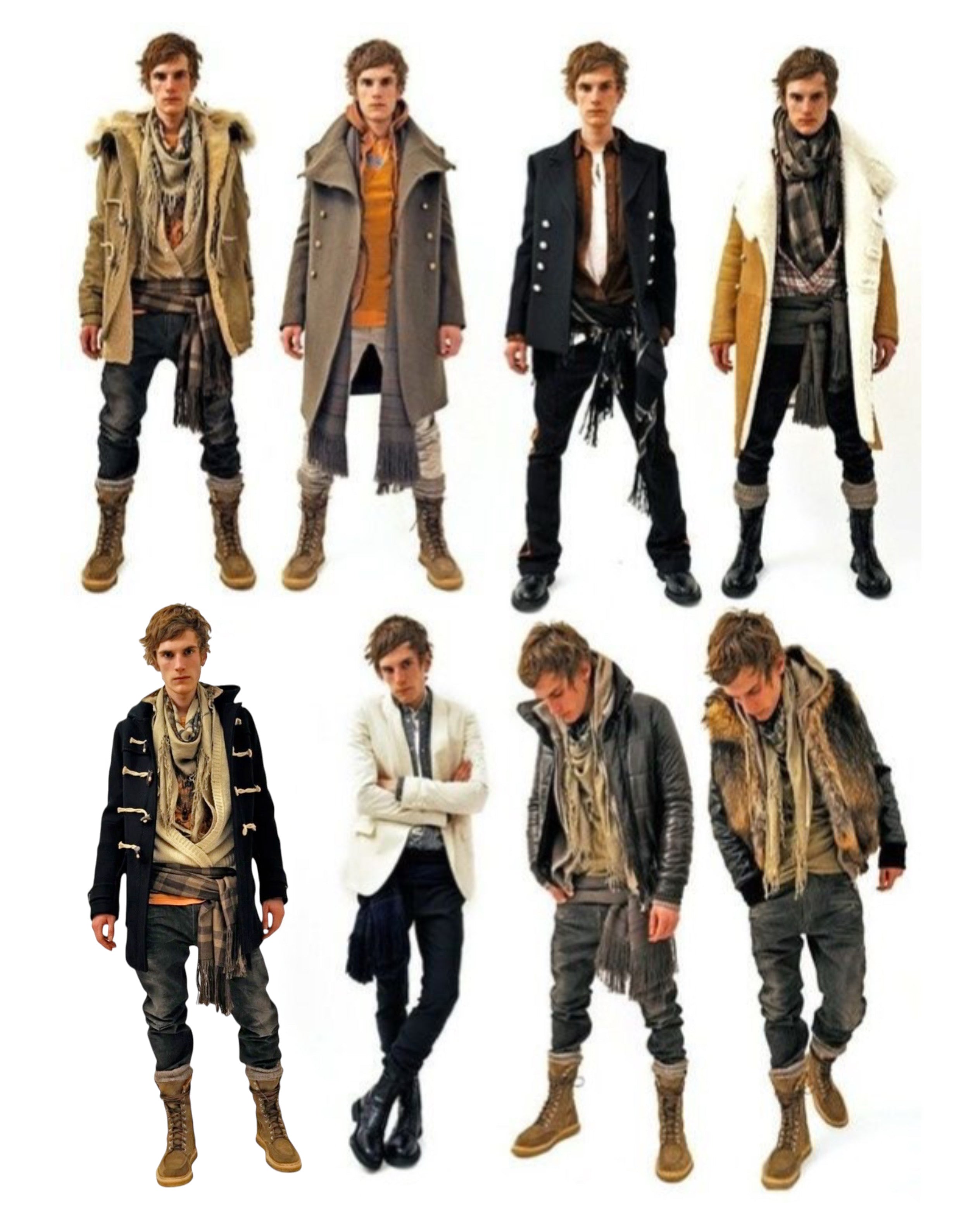 BALMAIN FW11 RANGER BOOTS IN KHAKI SUEDE BY CHRISTOPHE DECARNIN