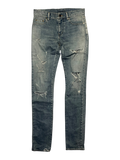 SAINT LAURENT D02 CRASH DENIM BY HEDI SLIMANE IN W29