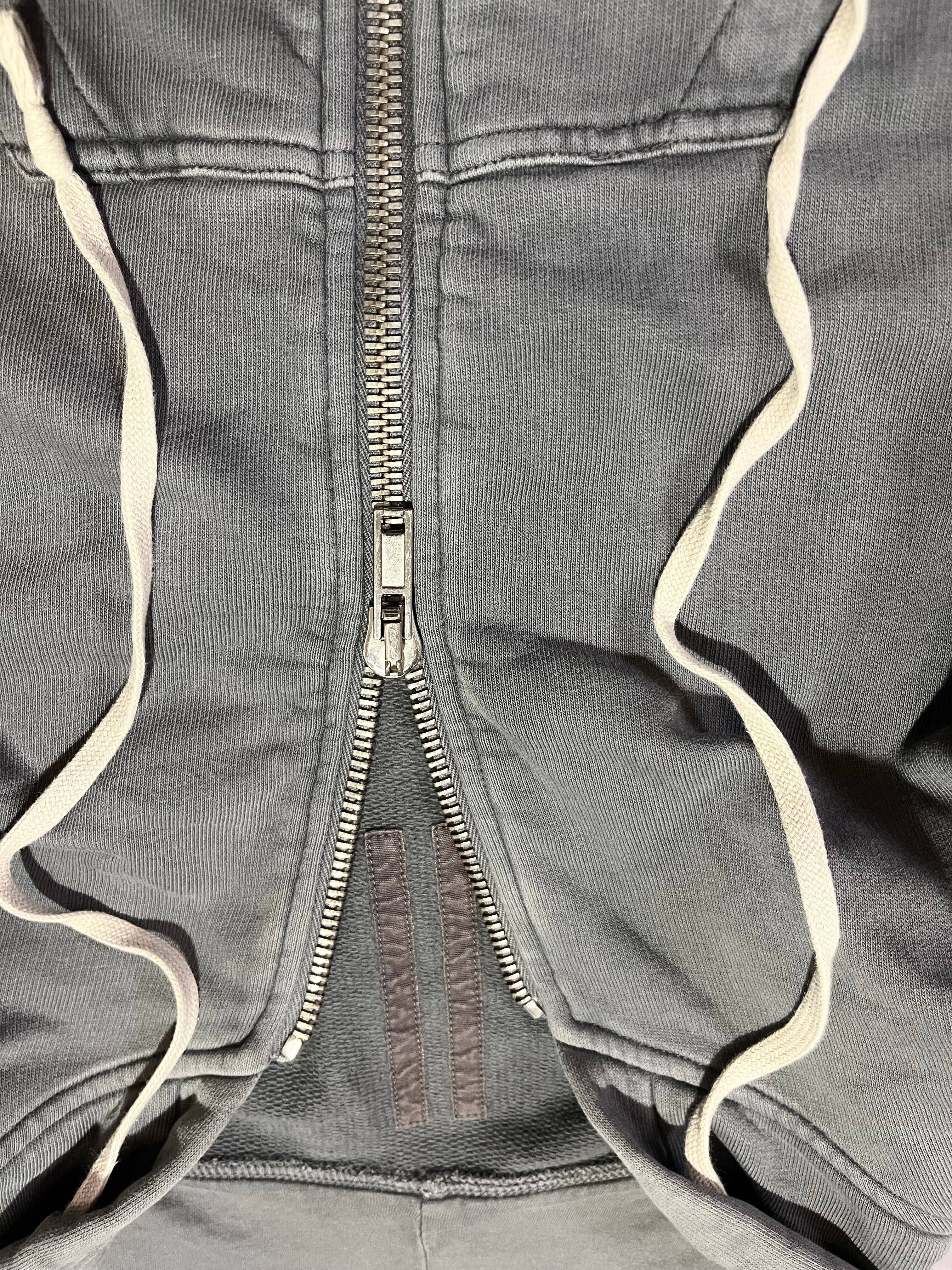 RICK OWENS OLMAR & MIRTA PETROL JASON HOODIE IN XS