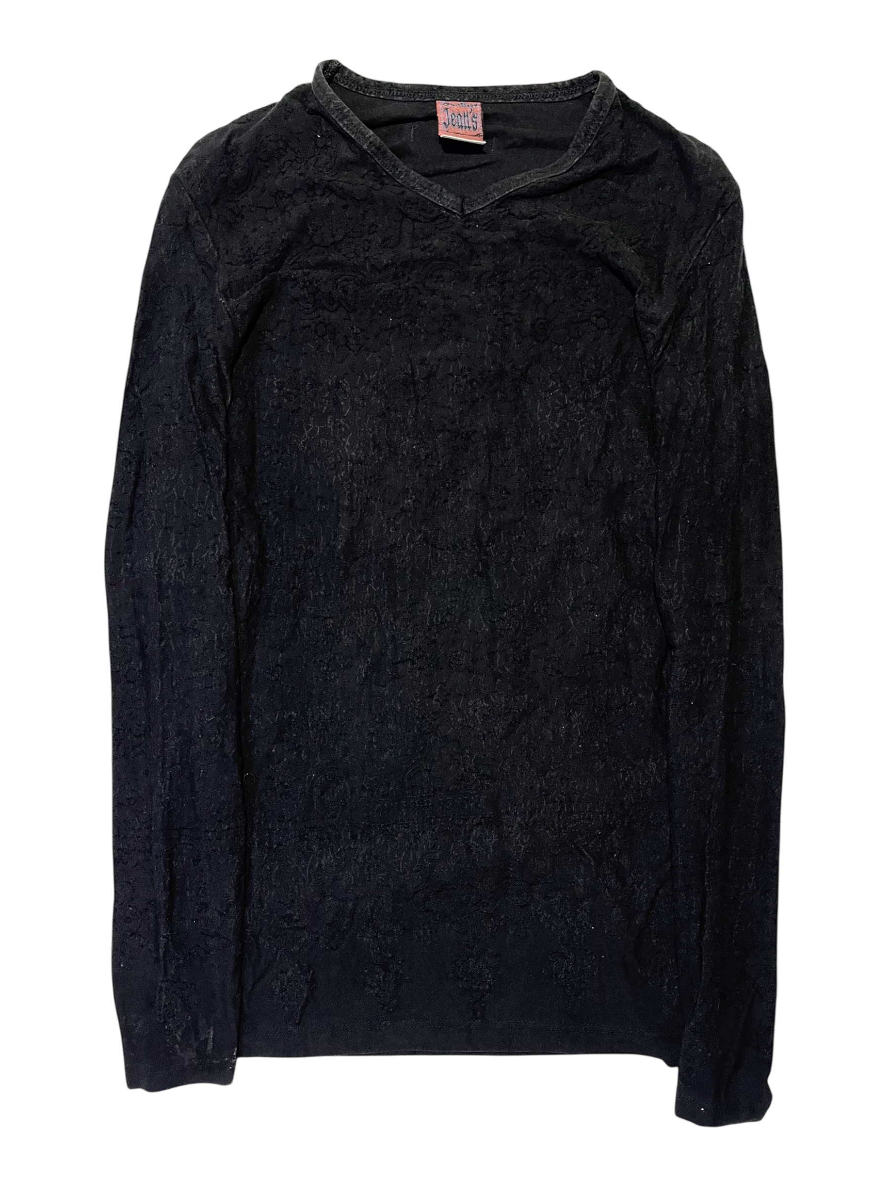 JEAN PAUL GAULTIER FLORAL EMBORIDERY VINTAGE LONGSLEEVE