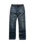 DIOR HOMME CUMMERBUND LEATHER WAISTBAND DENIM BY KRIS VAN ASSCHE