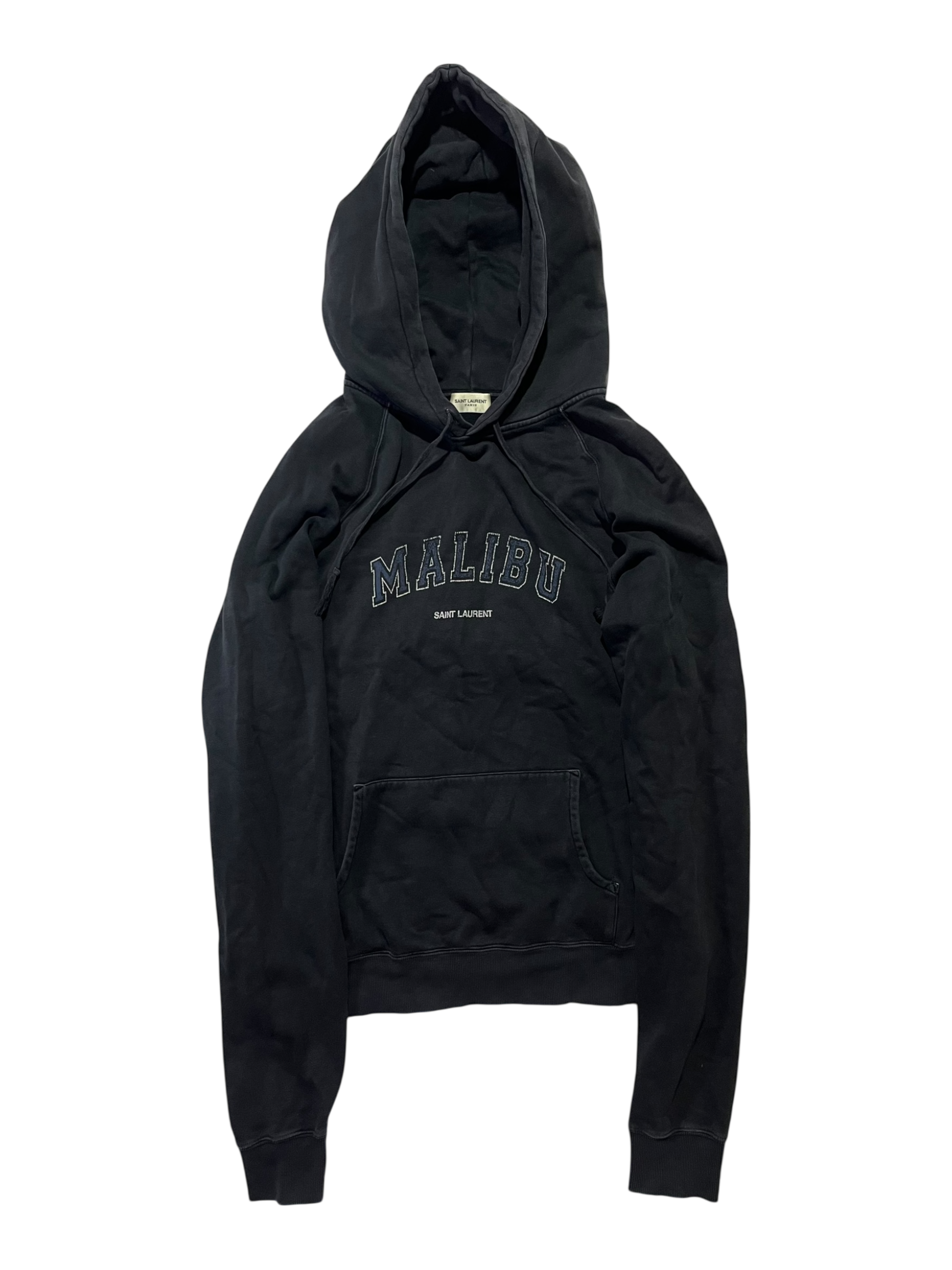 SAINT LAURENT PARIS SS19 MALIBU HOODIE BY HEDI SLIMANE