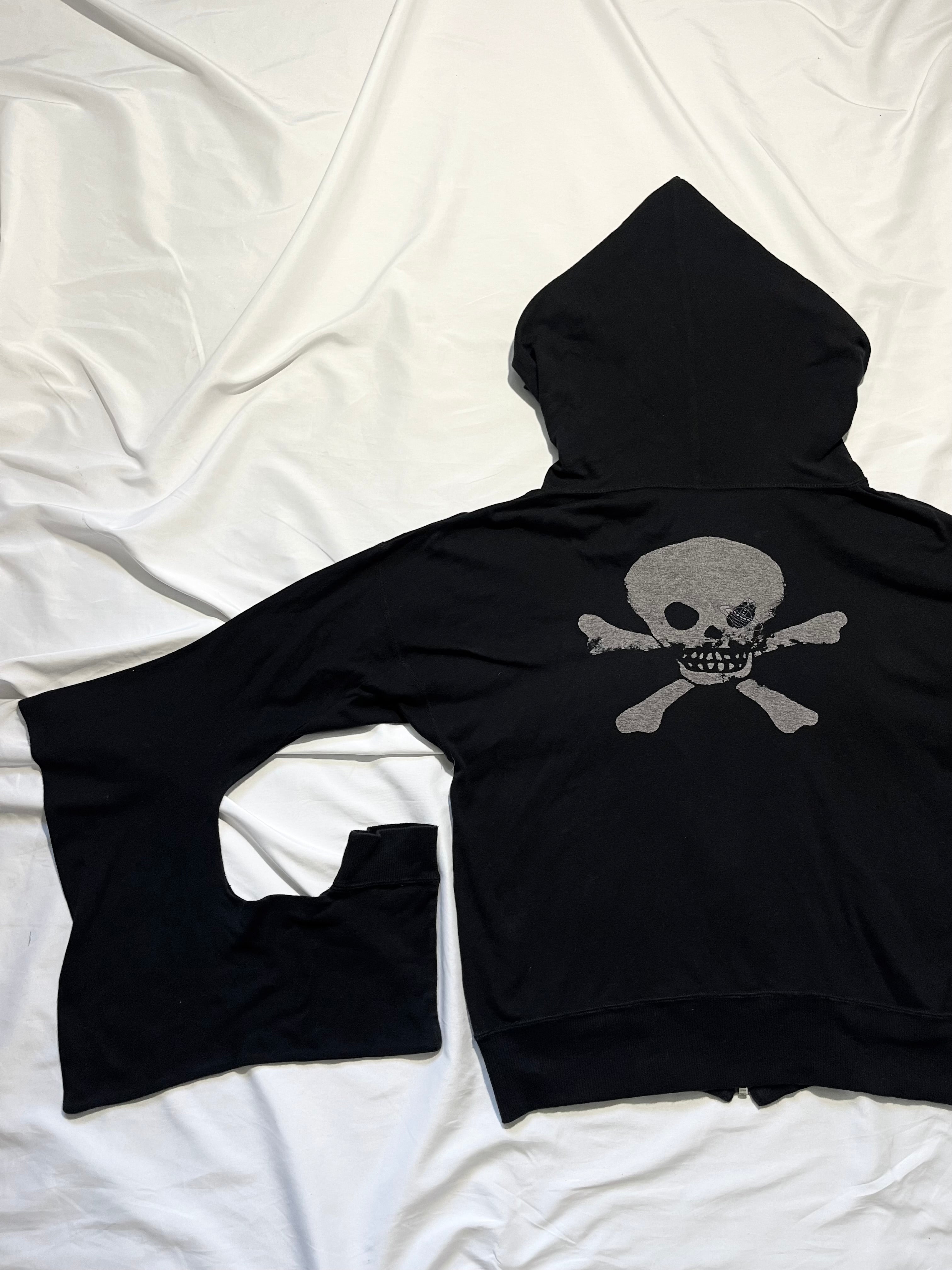 VIVIENNE WESTWOOD "BATWING" RED LABEL SKULL WIZARD HOODIE SIZE 2JP