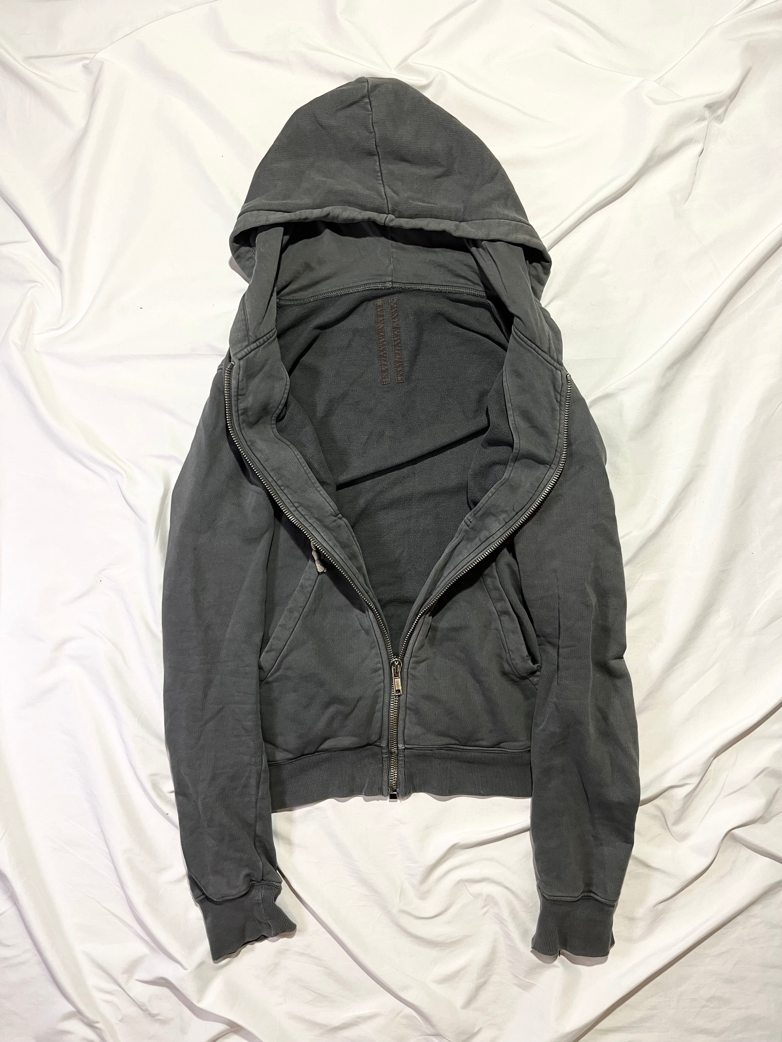 RICK OWENS OLMAR & MIRTA PETROL JASON HOODIE IN XS