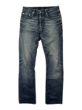 DIOR SS06 BLUE WASHED BOOTCUT DENIM BY HEDI SLIMANE IN W29