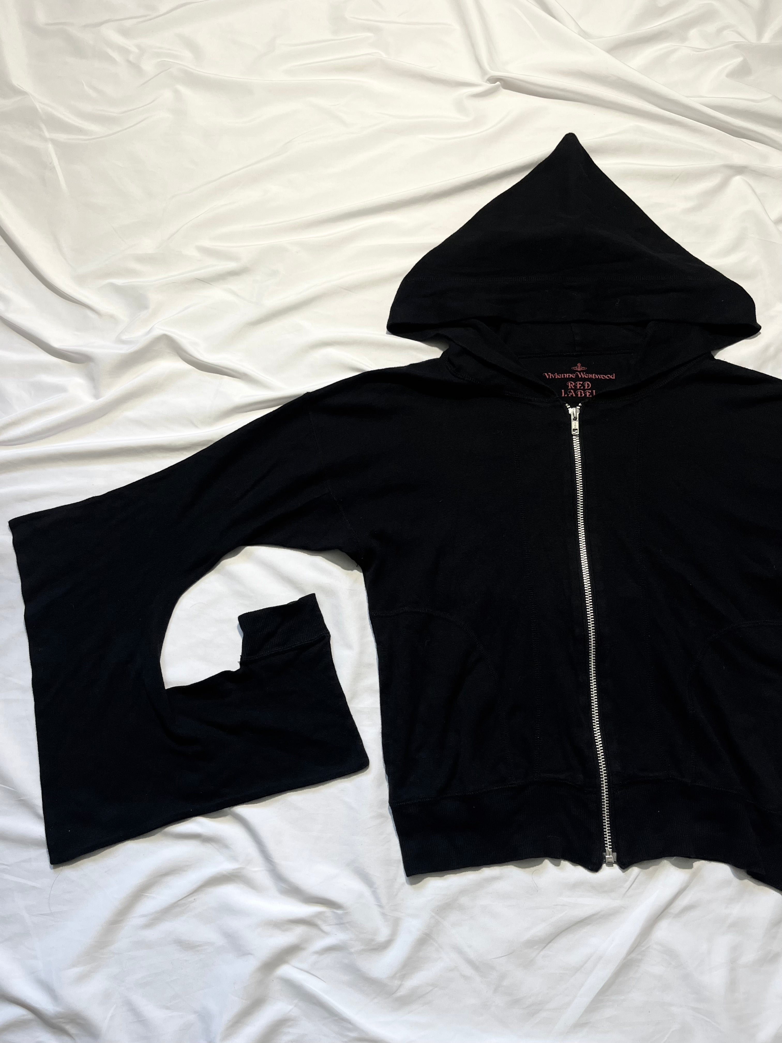 VIVIENNE WESTWOOD "BATWING" RED LABEL SKULL WIZARD HOODIE SIZE 2JP