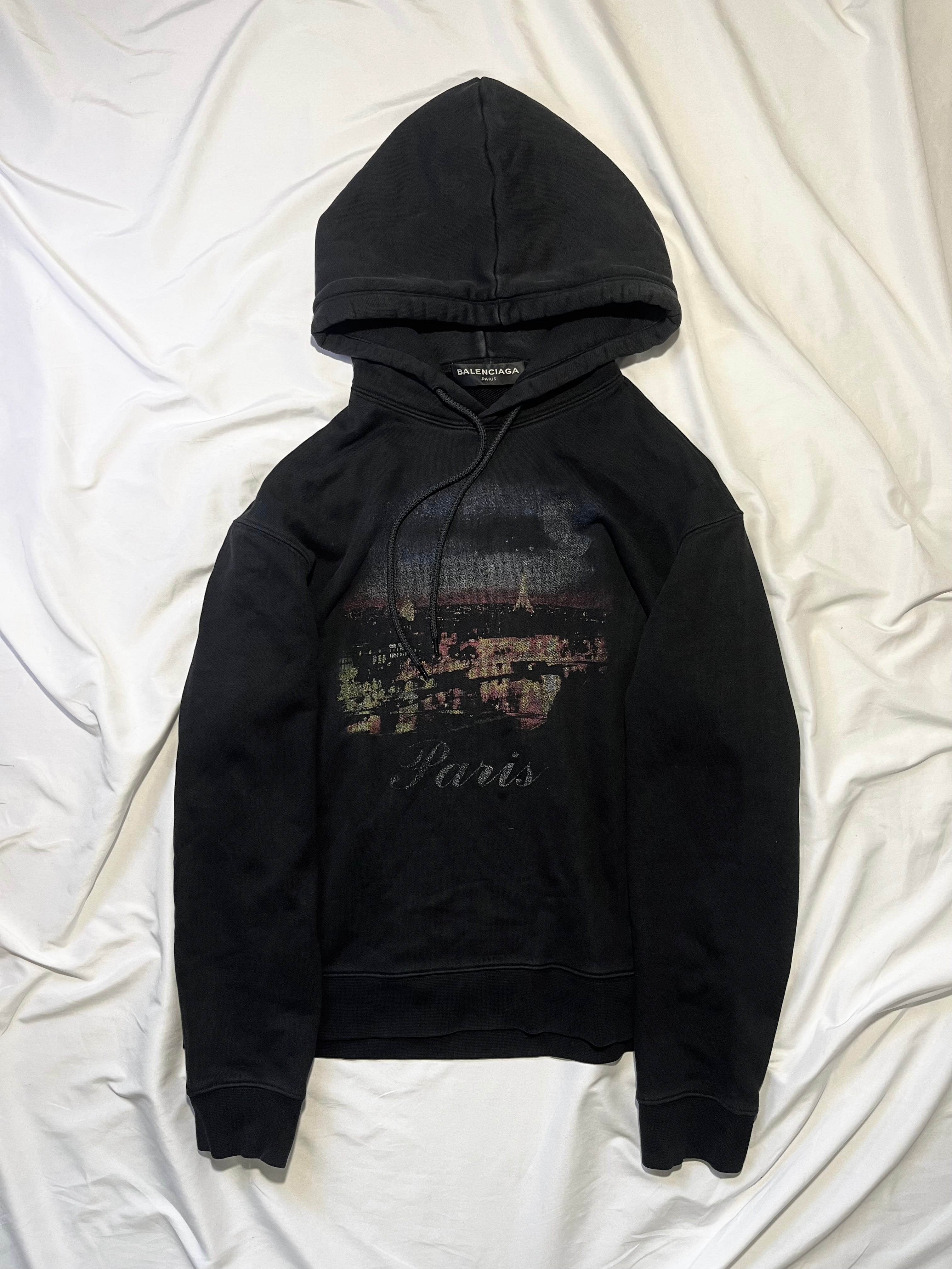 BALENCIAGA PARIS TOURIST HOODIE 2016