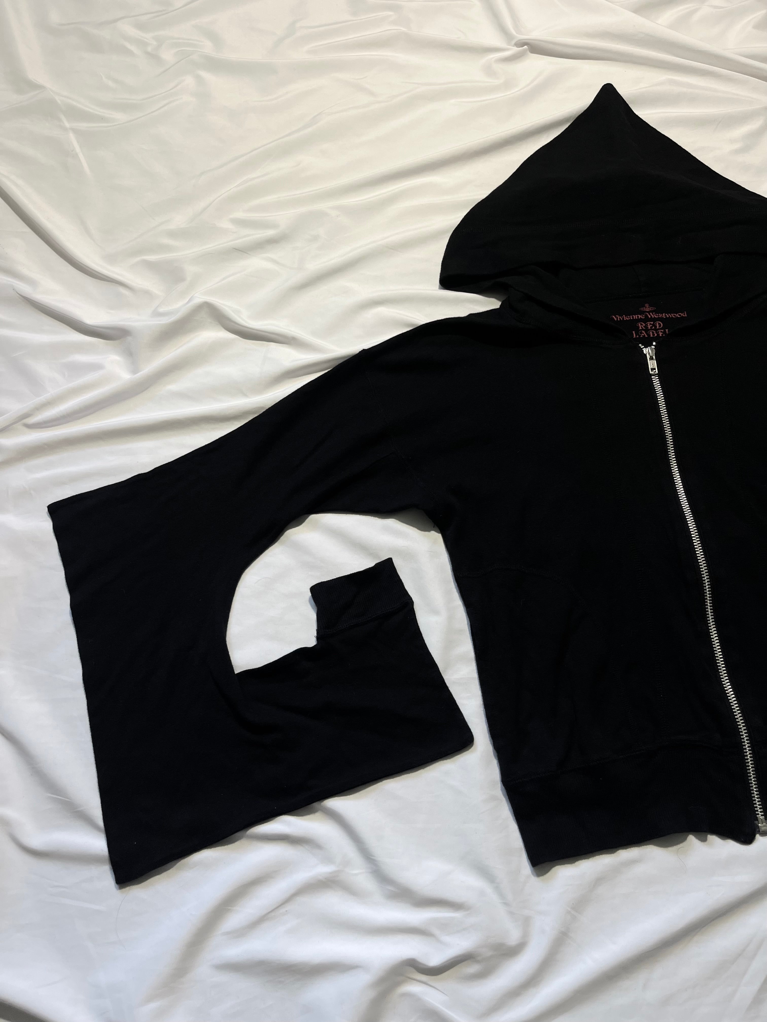 VIVIENNE WESTWOOD "BATWING" RED LABEL SKULL WIZARD HOODIE SIZE 2JP