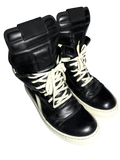 RICK OWENS GEOBASKET BLACK/MILK