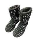PHILIPP PLEIN SPIKED UGG SILVER/GRAY