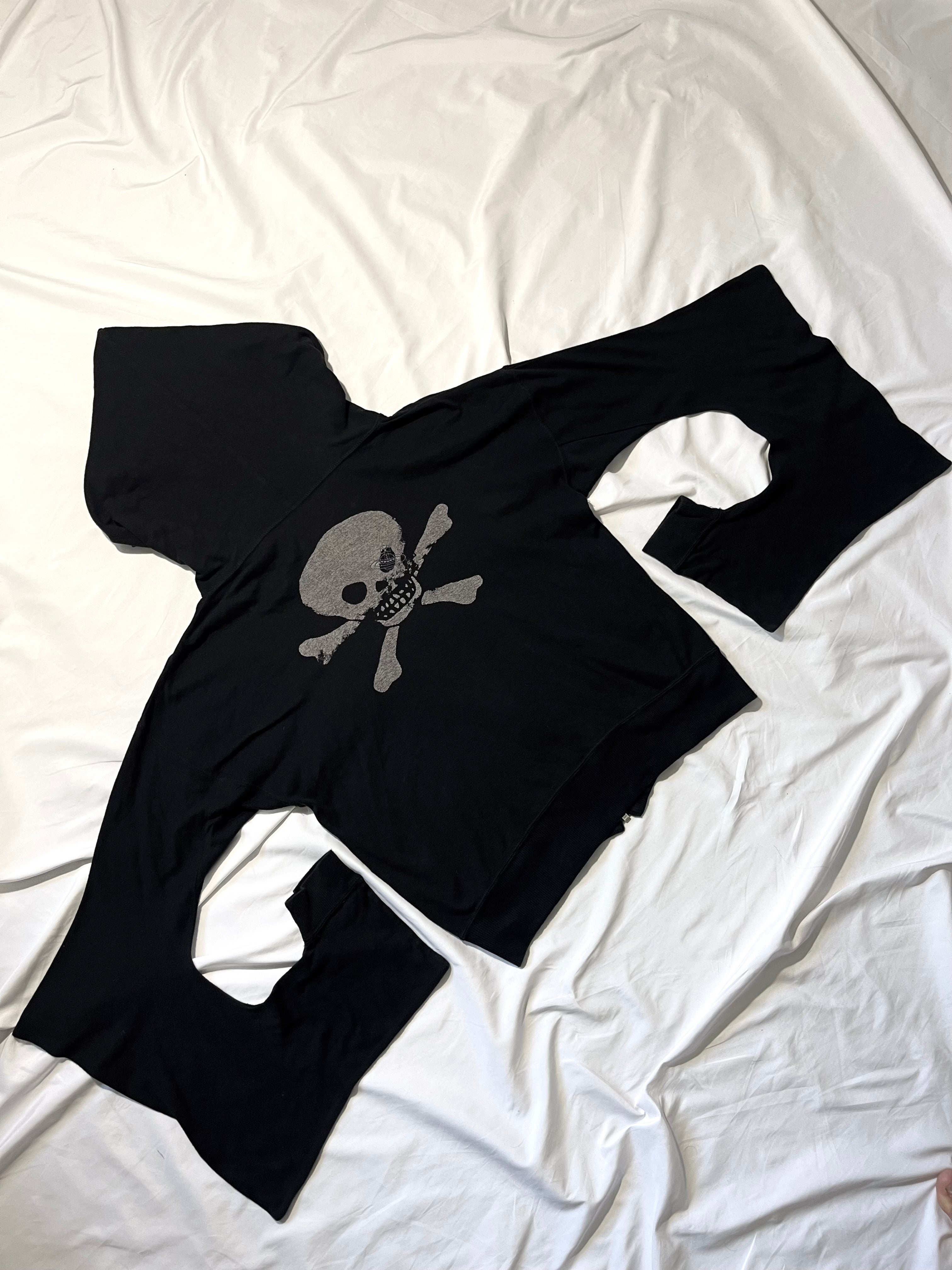 VIVIENNE WESTWOOD "BATWING" RED LABEL SKULL WIZARD HOODIE SIZE 2JP
